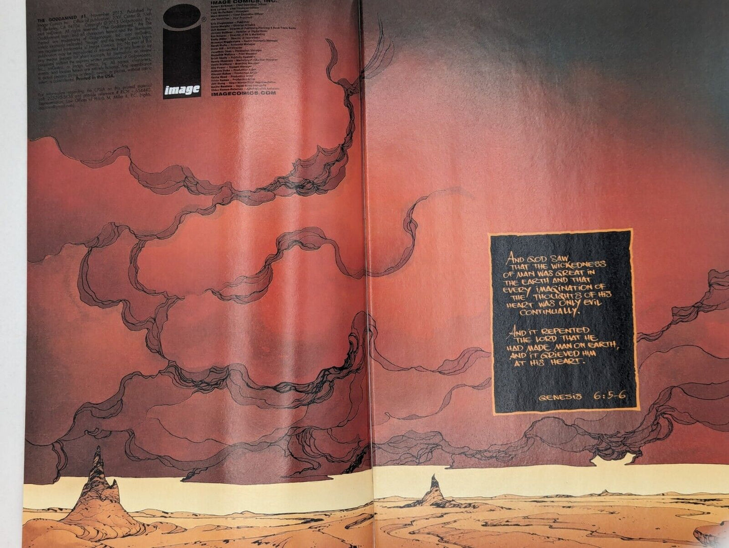 Goddamned, the #1 Variant A - Image Comics Collectibles:Comic Books & Memorabilia:Comics:Comics & Graphic Novels JJJambers Jamboree