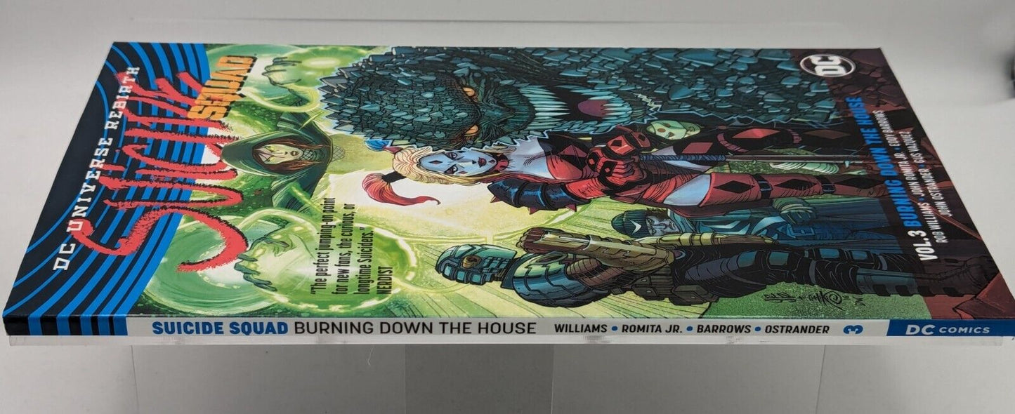 Suicide Squad, Rebirth Vol. 3: Burning Down the House (2017) - DC TPB Collectibles:Comic Books & Memorabilia:Comics:Comics & Graphic Novels JJJambers Jamboree