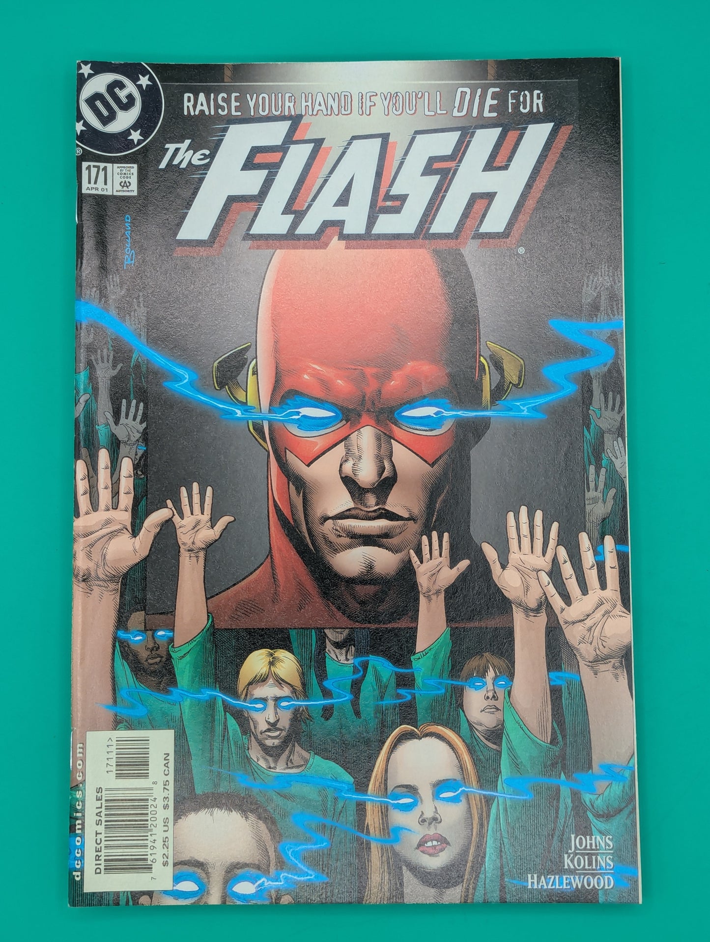 Flash, The #171: Raise Your Hand If You'll Die For The Flash (2001) - DC Comic Collectibles:Comic Books & Memorabilia:Comics:Comics & Graphic Novels JJJambers Jamboree