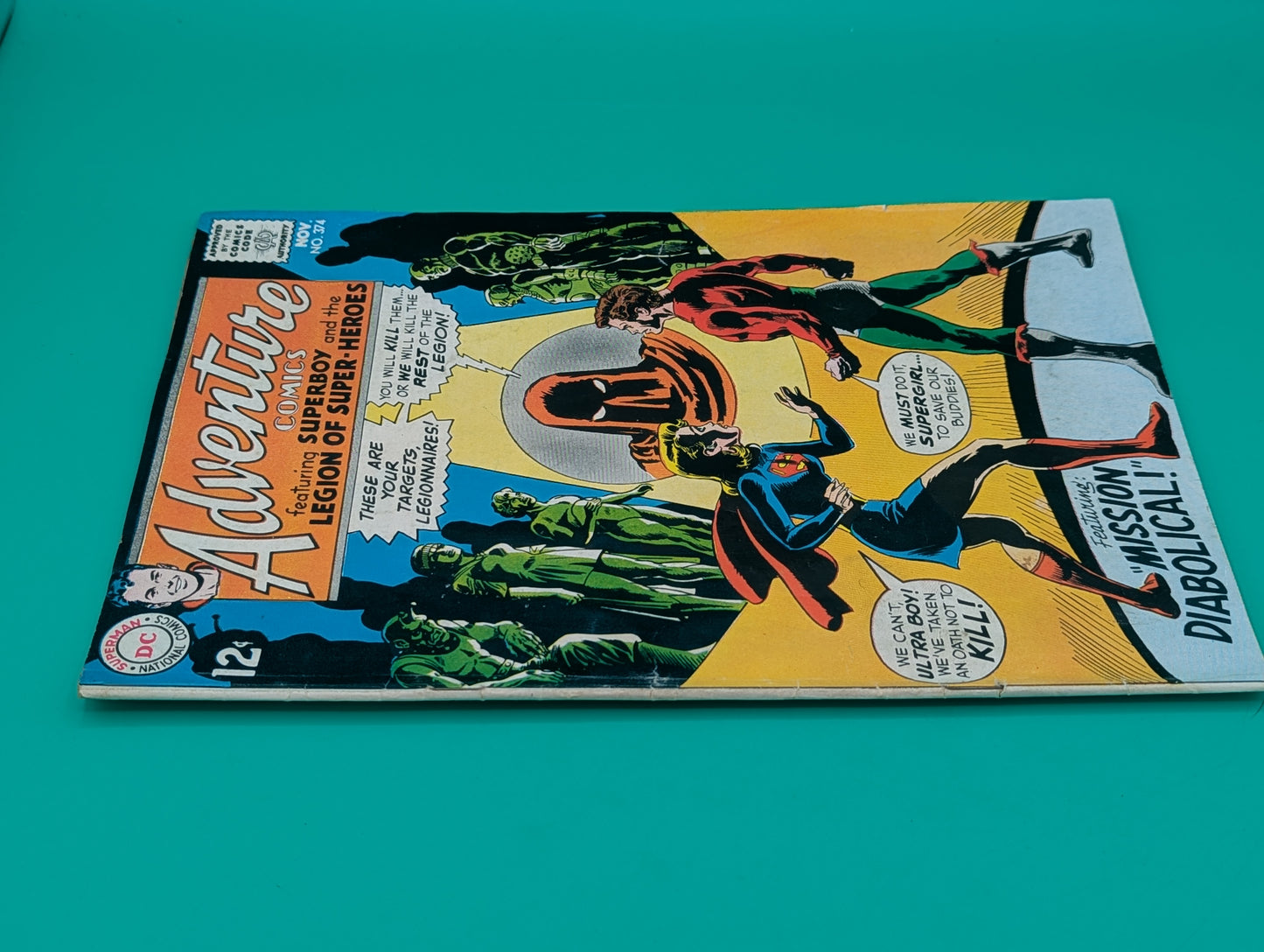 Adventure Comics #374 (1968) - DC Comic - FN+ Collectibles:Comic Books & Memorabilia:Comics:Comics & Graphic Novels JJJambers Jamboree