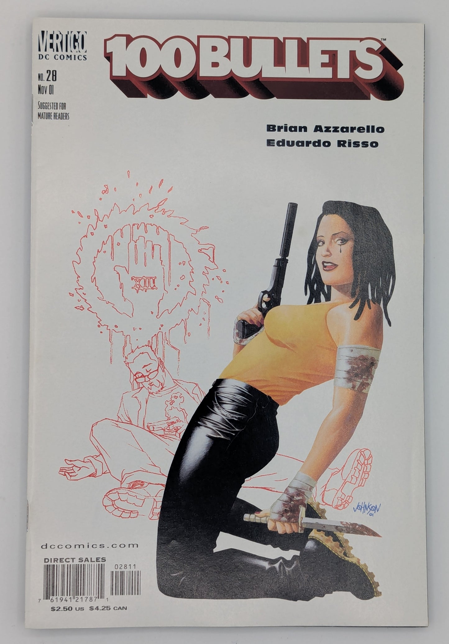 100 Bullets #28 (2001) - Vertigo Comic Collectibles:Comic Books & Memorabilia:Comics:Comics & Graphic Novels JJJambers Jamboree