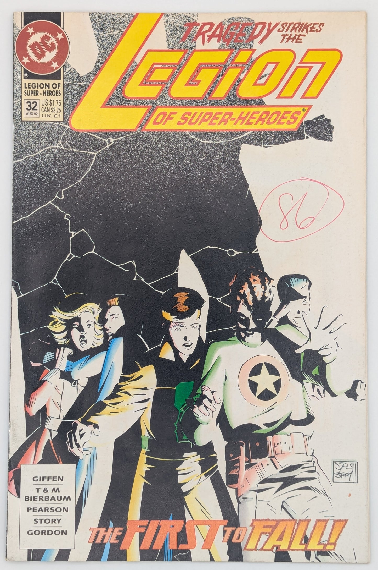 Legion of Super-Heroes #32 (1992) - DC Comic Collectibles:Comic Books & Memorabilia:Comics:Comics & Graphic Novels JJJambers Jamboree