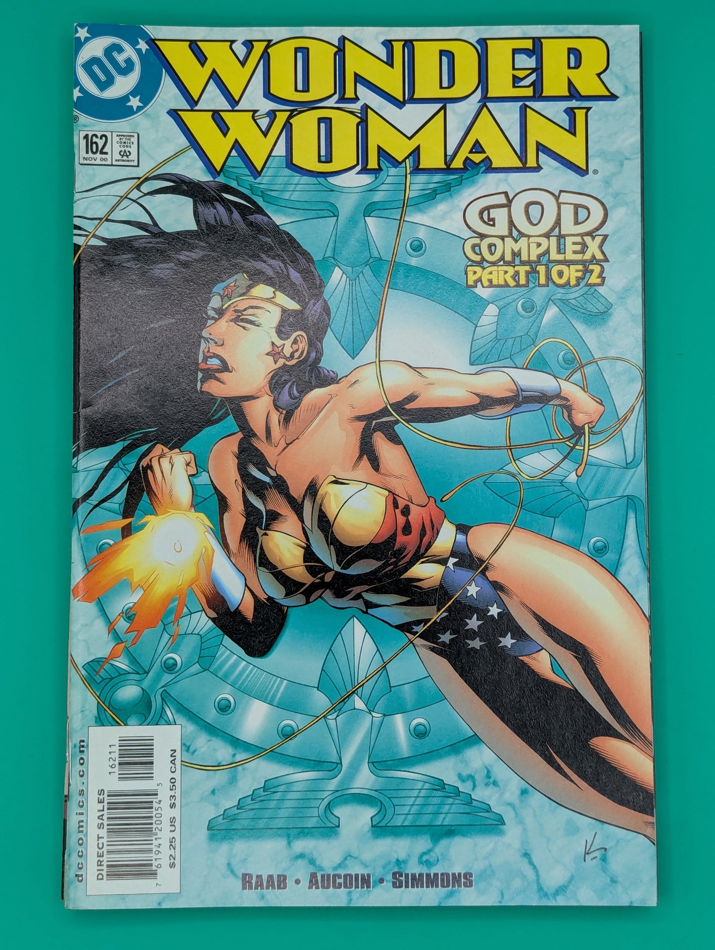 Wonder Woman #162: God Complex, Part 1 of 2 (2000) - DC Comic Collectibles:Comic Books & Memorabilia:Comics:Comics & Graphic Novels JJJambers Jamboree