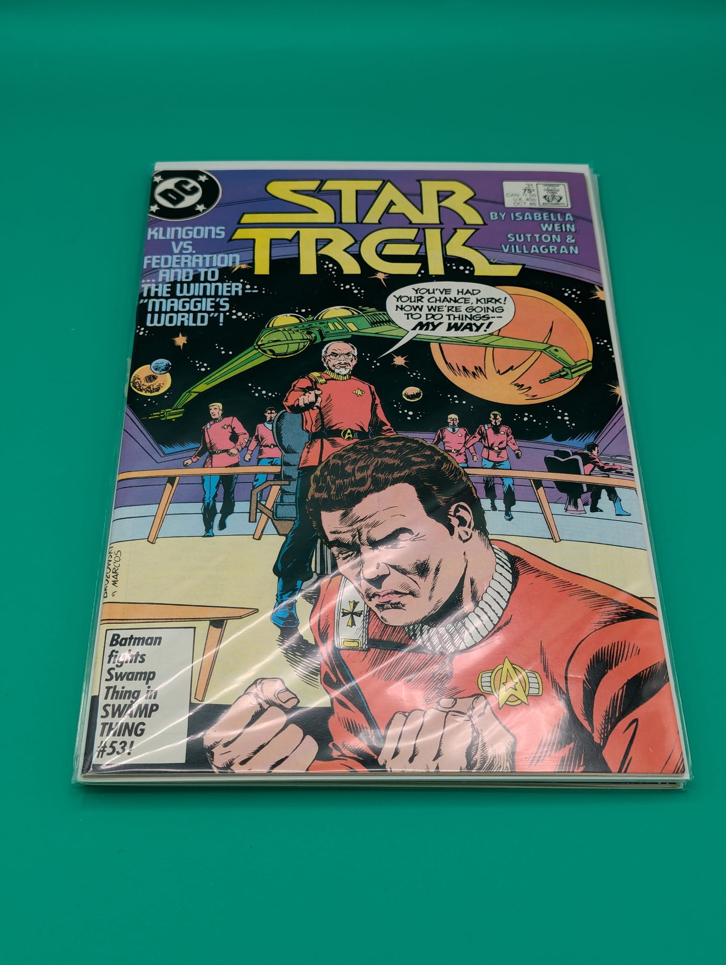 Star Trek #31 (1986) - DC Comics Collectibles:Comic Books & Memorabilia:Comics:Comics & Graphic Novels JJJambers Vintage Vault