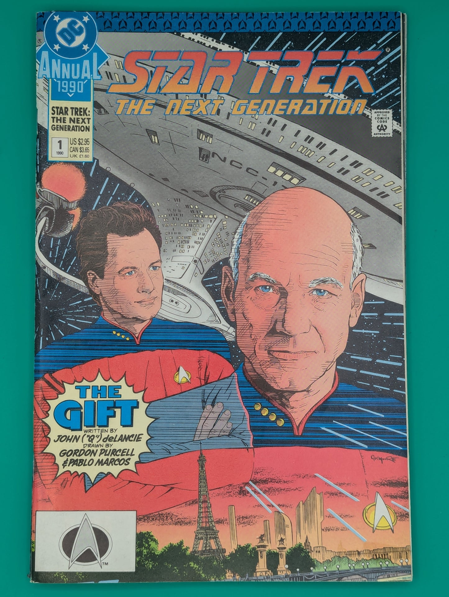 Star Trek: The Next Generation Annual #1 (1990) - DC Comics Collectibles:Comic Books & Memorabilia:Comics:Comics & Graphic Novels JJJambers Vintage Vault