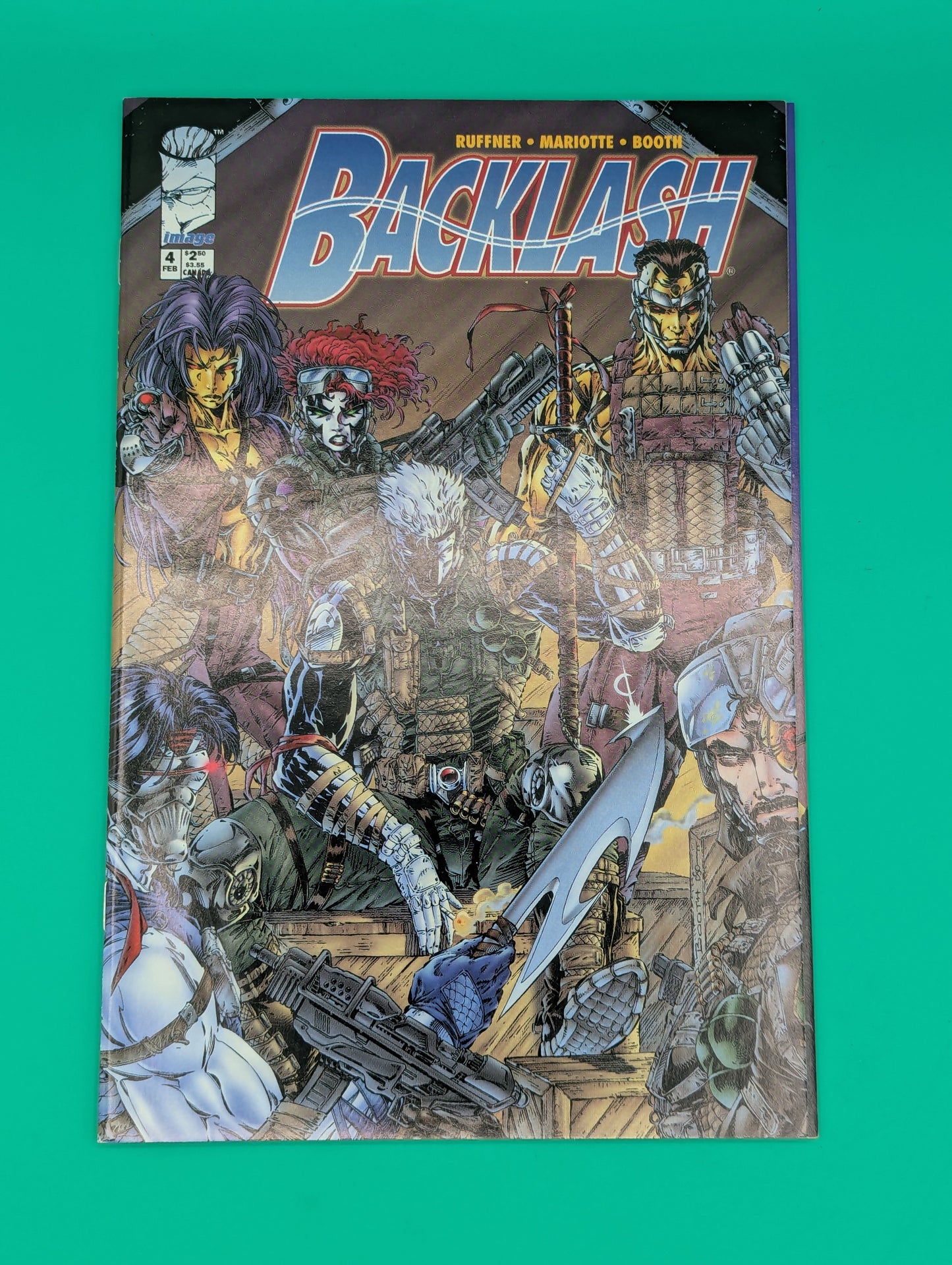 Backlash #4 (1994) - Image Comic Collectibles:Comic Books & Memorabilia:Comics:Comics & Graphic Novels JJJambers Jamboree