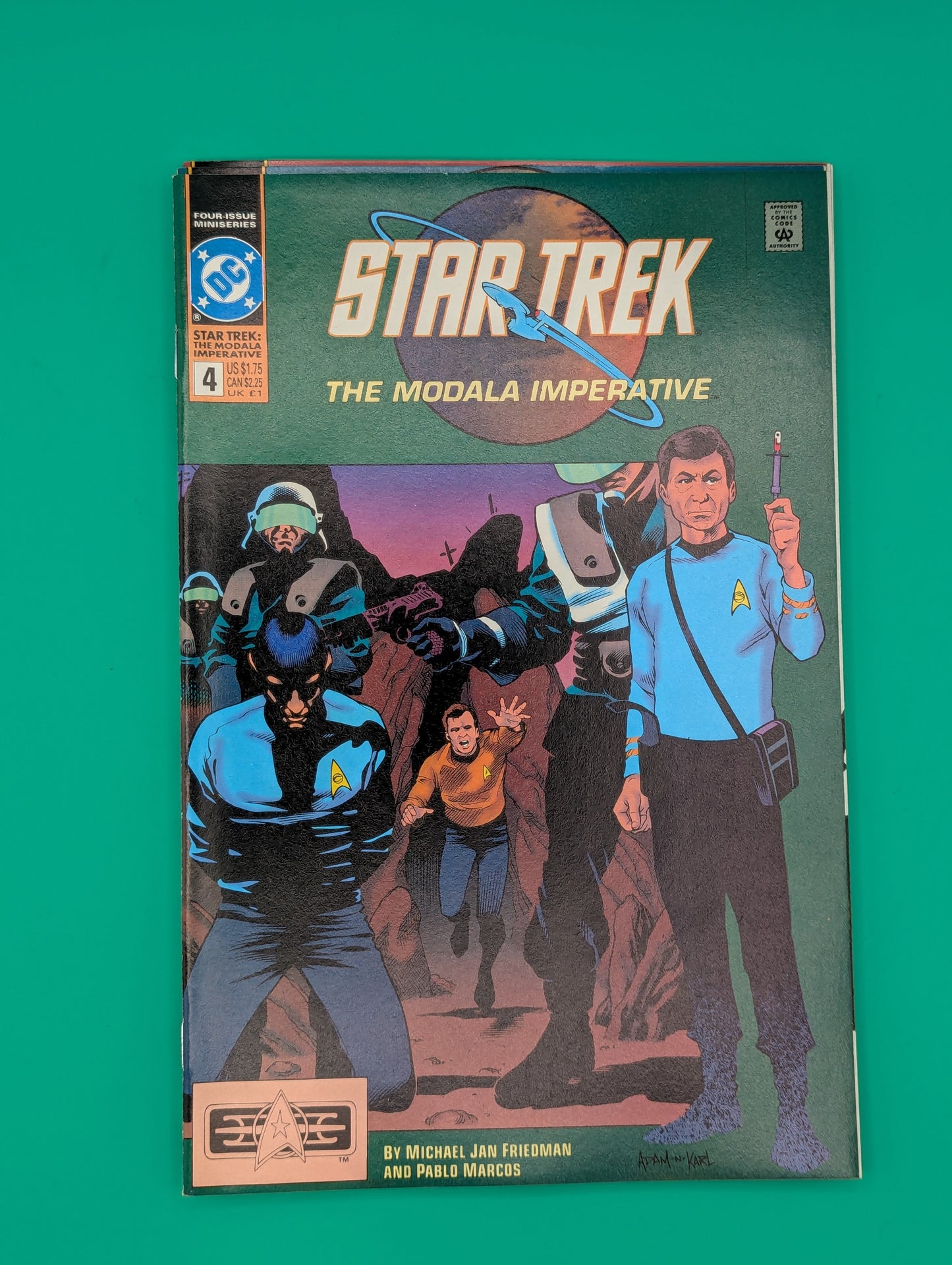 Star Trek: The Modela Imperative #4 of 4 (1991) - DC Comics Collectibles:Comic Books & Memorabilia:Comics:Comics & Graphic Novels JJJambers Vintage Vault