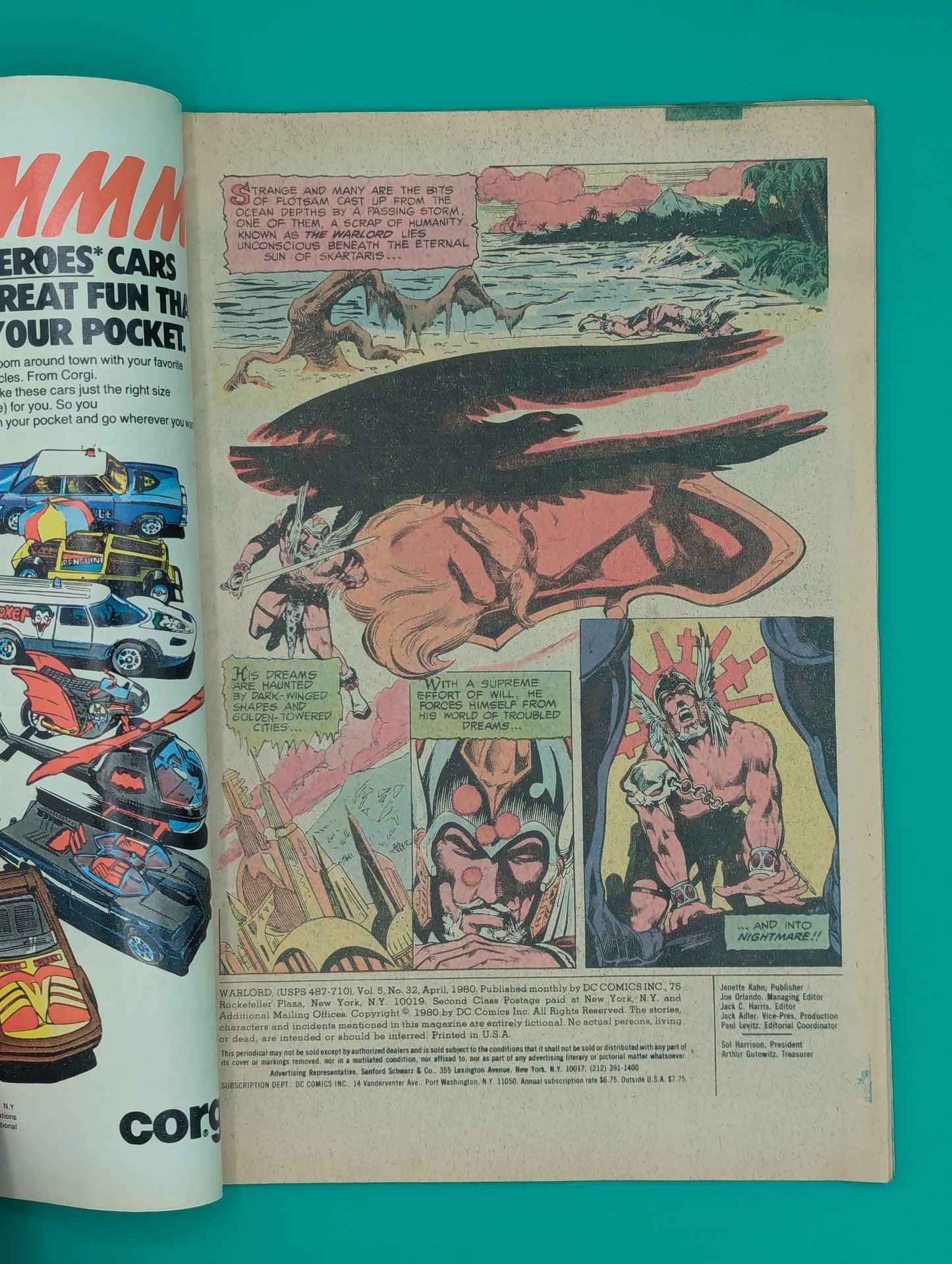 Warlord: Land of the Titans #32 (1980) - DC Comic - VG/FN Collectibles:Comic Books & Memorabilia:Comics:Comics & Graphic Novels JJJambers Jamboree