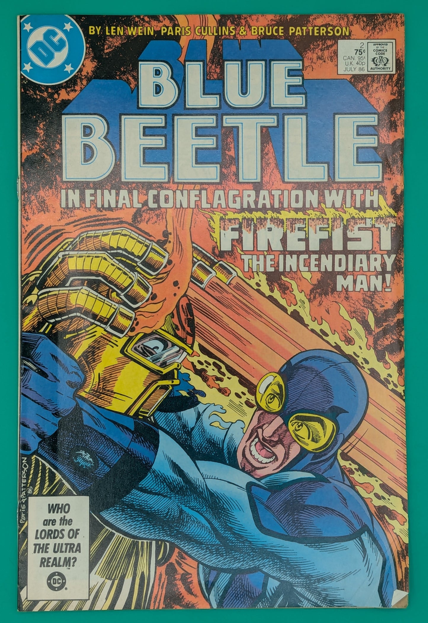 Blue Beetle #2 (1986) - DC Comic - FN+ Collectibles:Comic Books & Memorabilia:Comics:Comics & Graphic Novels JJJambers Jamboree