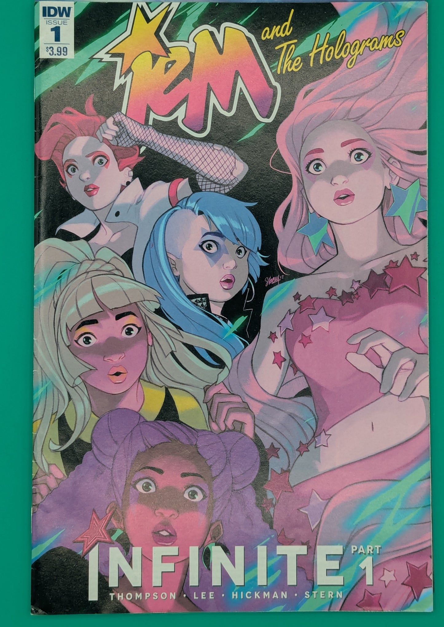 Jem and the Holograms #1 (2017) : Infinite Part 1 - IDW Comic Collectibles:Comic Books & Memorabilia:Comics:Comics & Graphic Novels JJJambers Jamboree