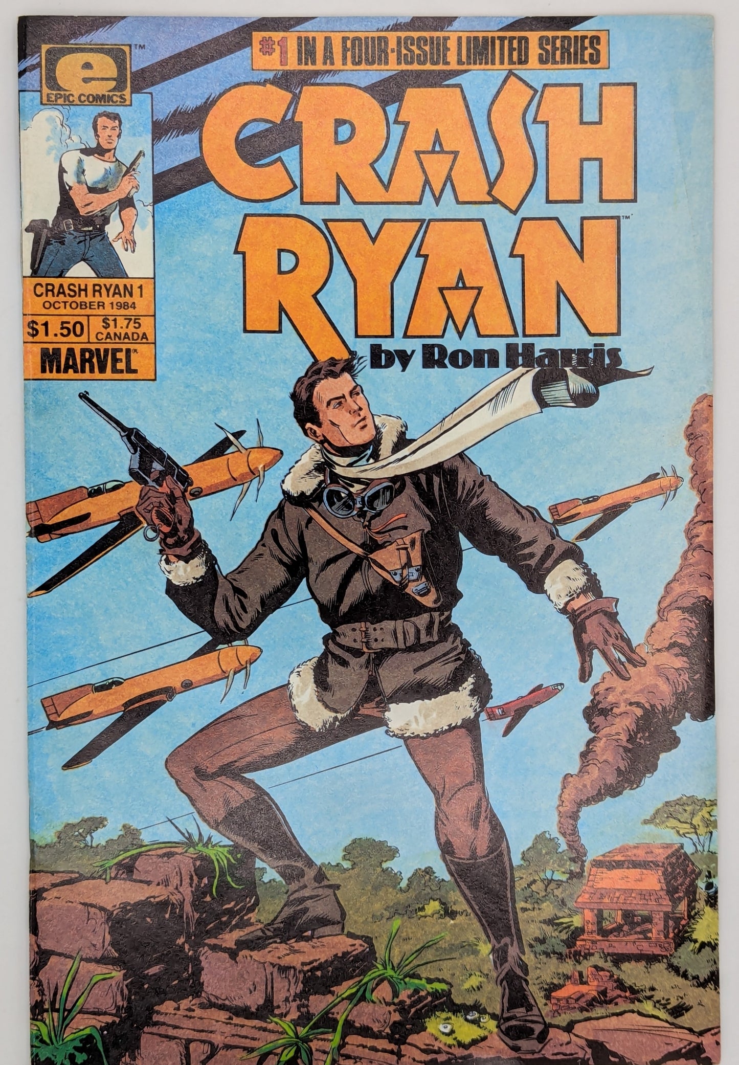 Crash Ryan #1 (1984) - Epic Comic - VF Collectibles:Comic Books & Memorabilia:Comics:Comics & Graphic Novels JJJambers Jamboree