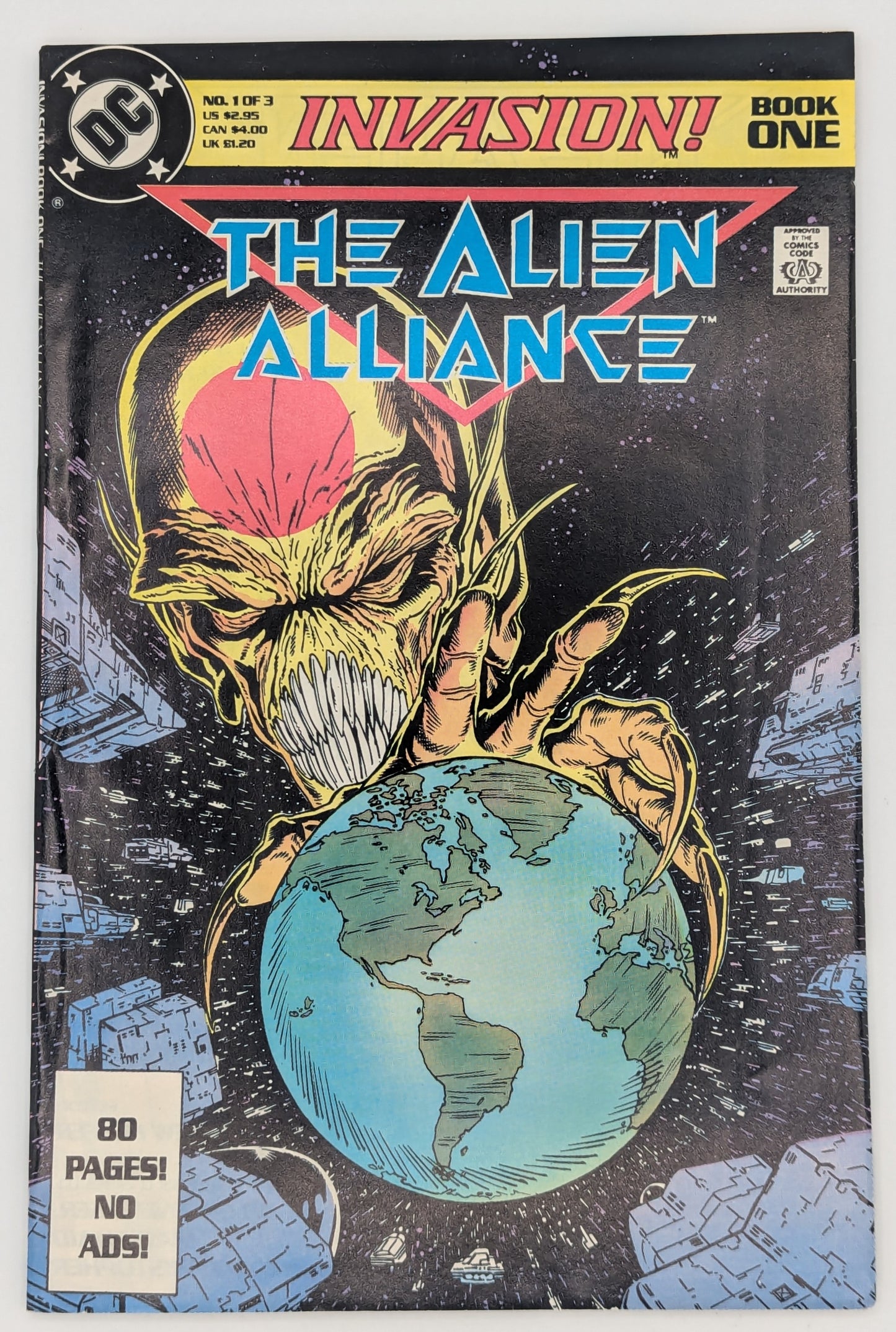 Invasion! Book One: The Alien Alliance (1988) - DC Comic - FN/VF Collectibles:Comic Books & Memorabilia:Comics:Comics & Graphic Novels JJJambers Jamboree