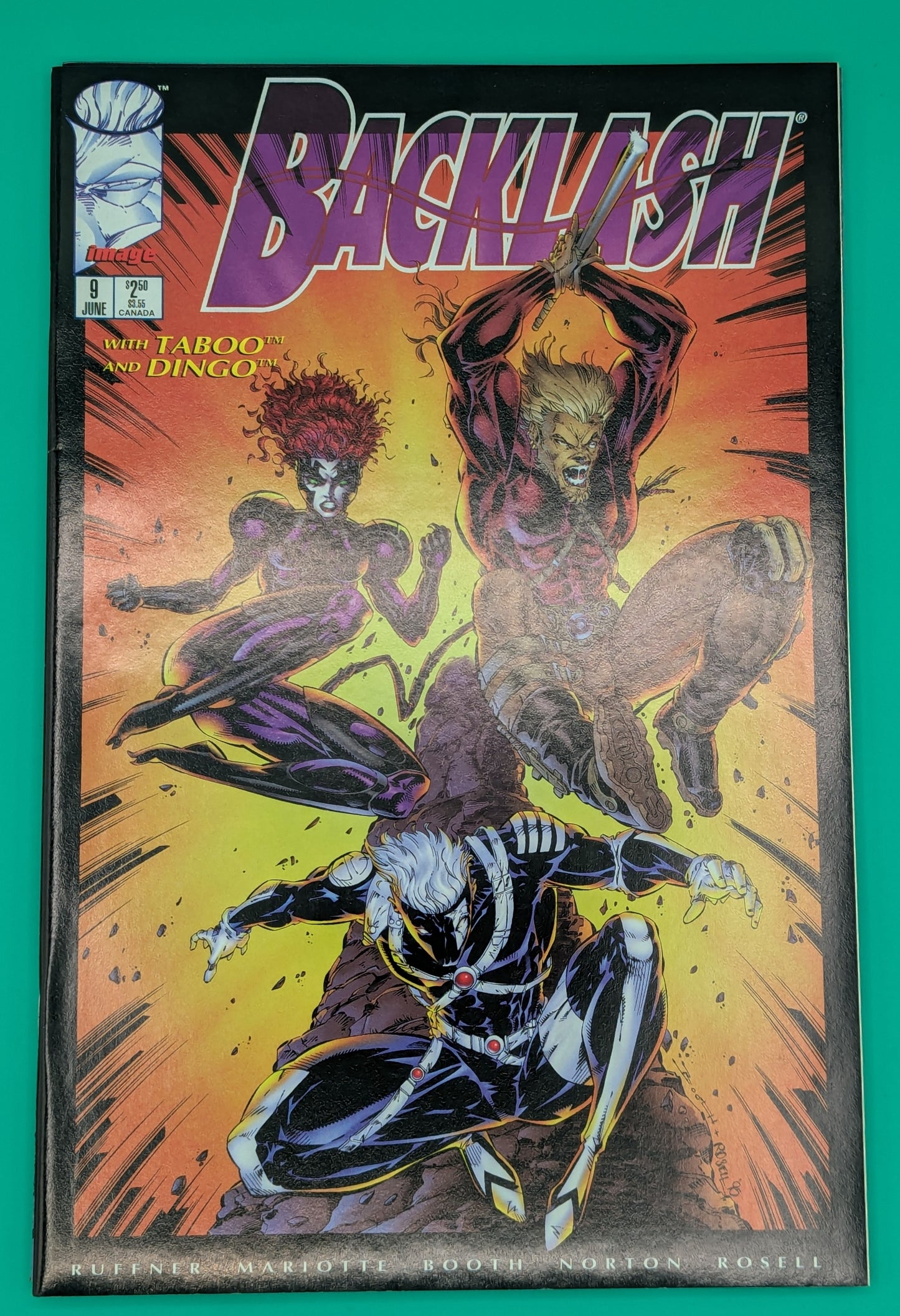 Backlash #9 (1995) - Image Comic Collectibles:Comic Books & Memorabilia:Comics:Comics & Graphic Novels JJJambers Jamboree