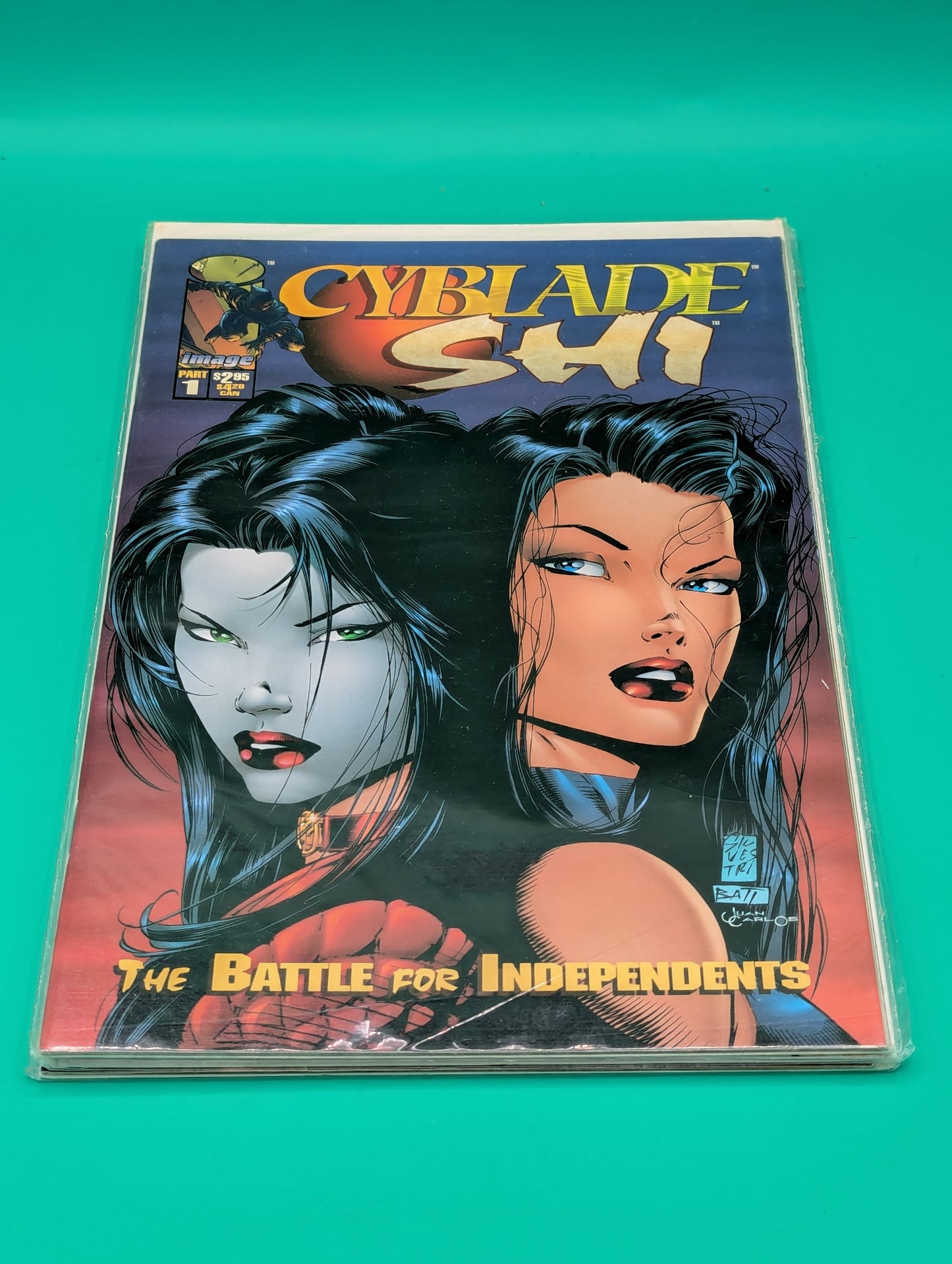 CYBLADE/SHI: THE BATTLE FOR INDEPENDENTS #1 (1995) - Image Comics Collectibles:Comic Books & Memorabilia:Comics:Comics & Graphic Novels JJJambers Jamboree