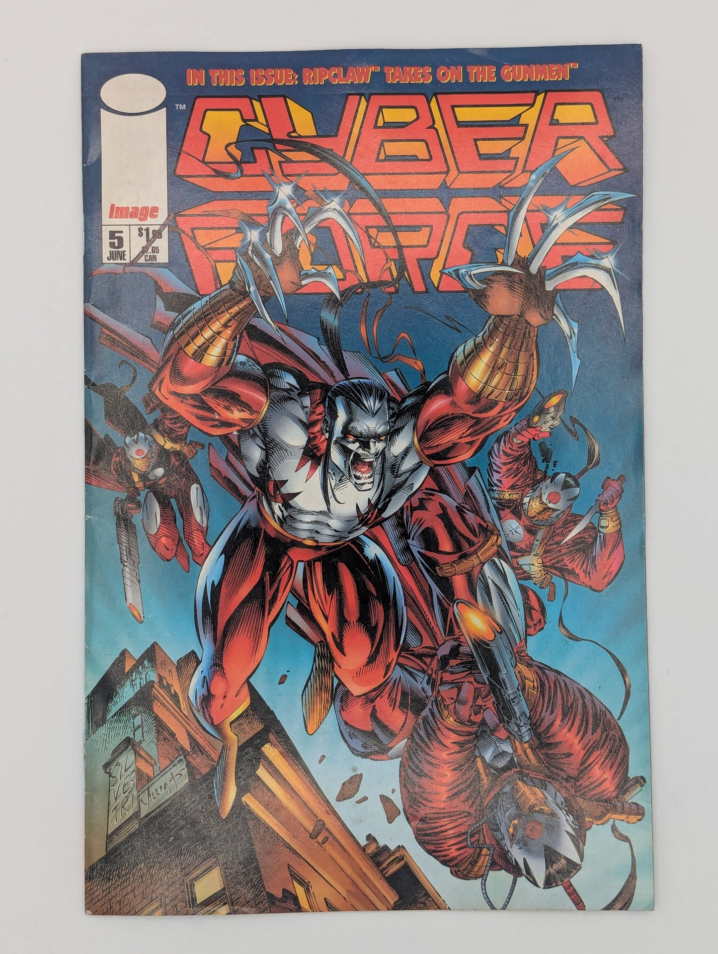Cyber Force #5 (1993) - Image Comic - VF Collectibles:Comic Books & Memorabilia:Comics:Comics & Graphic Novels JJJambers Jamboree