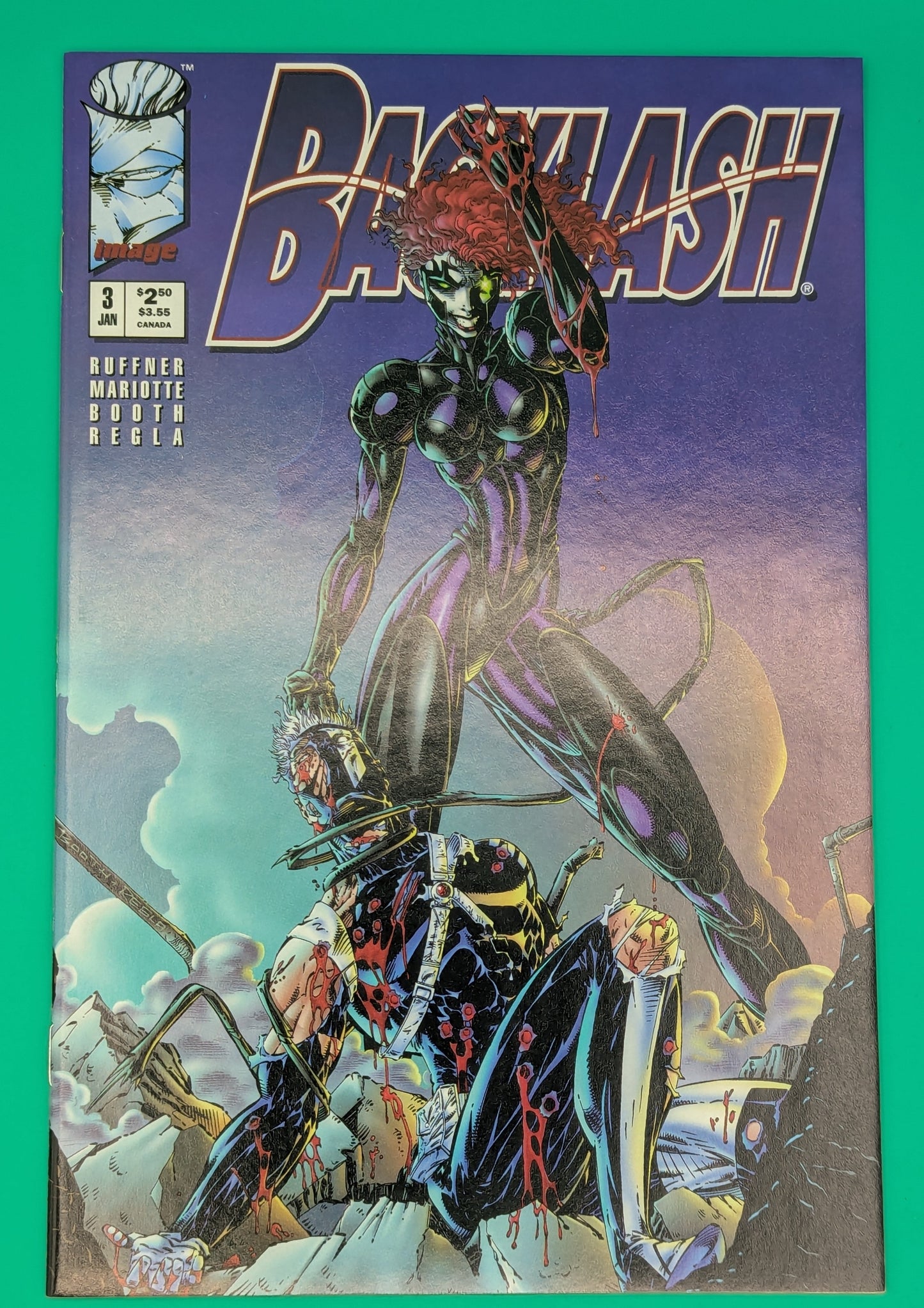 Backlash #3 (1994) - Image Comic Collectibles:Comic Books & Memorabilia:Comics:Comics & Graphic Novels JJJambers Jamboree