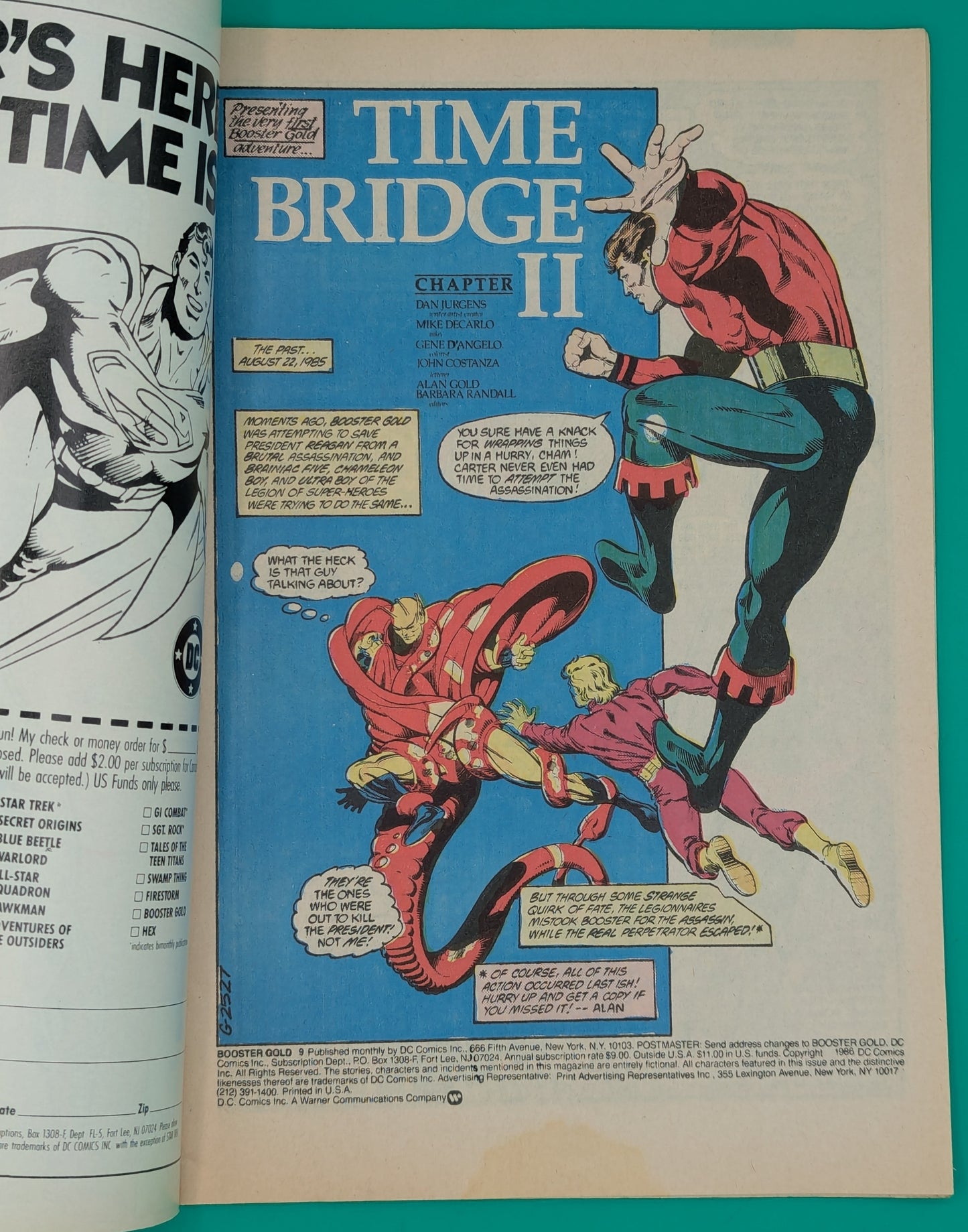 Booster Gold #9 (1986) - DC Comic Collectibles:Comic Books & Memorabilia:Comics:Comics & Graphic Novels JJJambers Jamboree