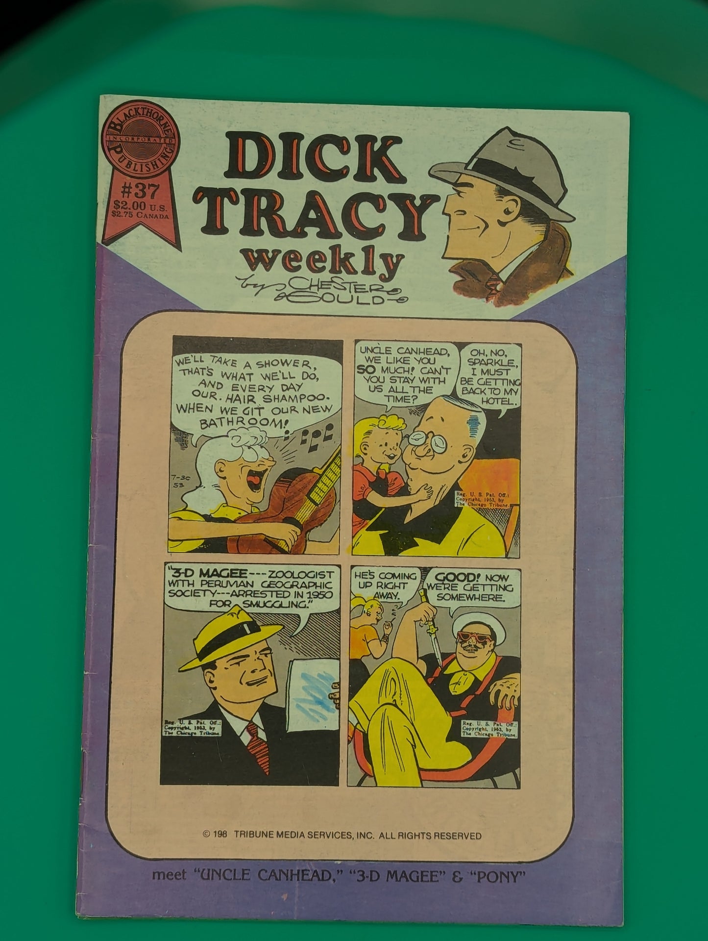 Dick Tracy Weekly #37 - Blackthorne Publishing Comic Collectibles:Comic Books & Memorabilia:Comics:Comics & Graphic Novels JJJambers Vintage Vault