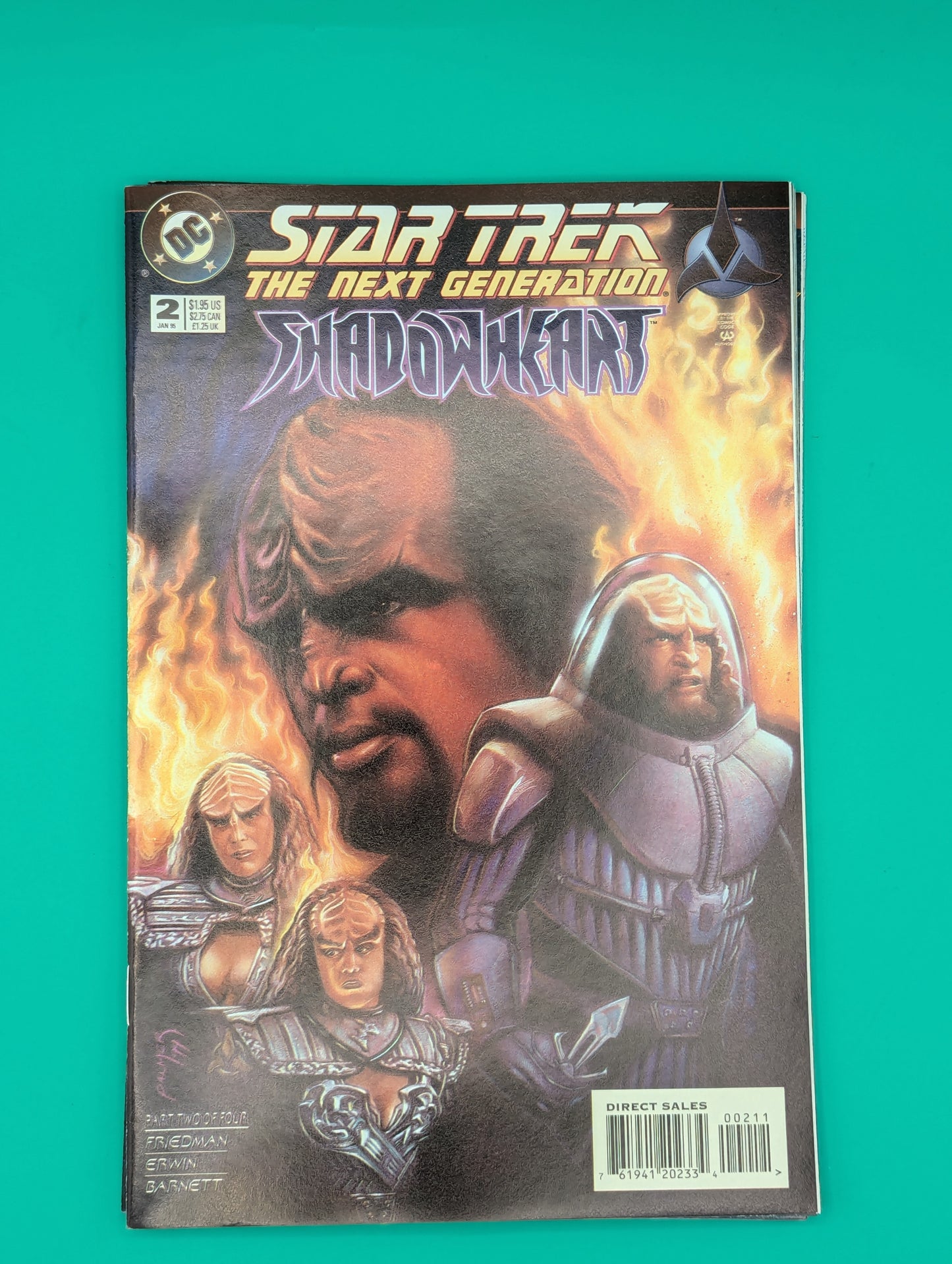 Star Trek: The Next Generation - ShadowHeart #2 (1994) - DC Comics Collectibles:Comic Books & Memorabilia:Comics:Comics & Graphic Novels JJJambers Vintage Vault