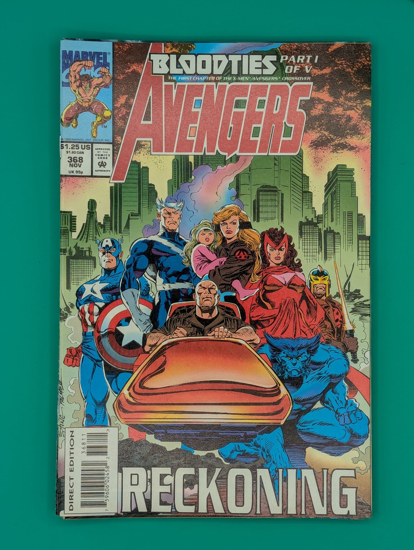 Avengers #368 (1993) - Marvel Dollar Comic Collectibles:Comic Books & Memorabilia:Comics:Comics & Graphic Novels JJJambers Jamboree
