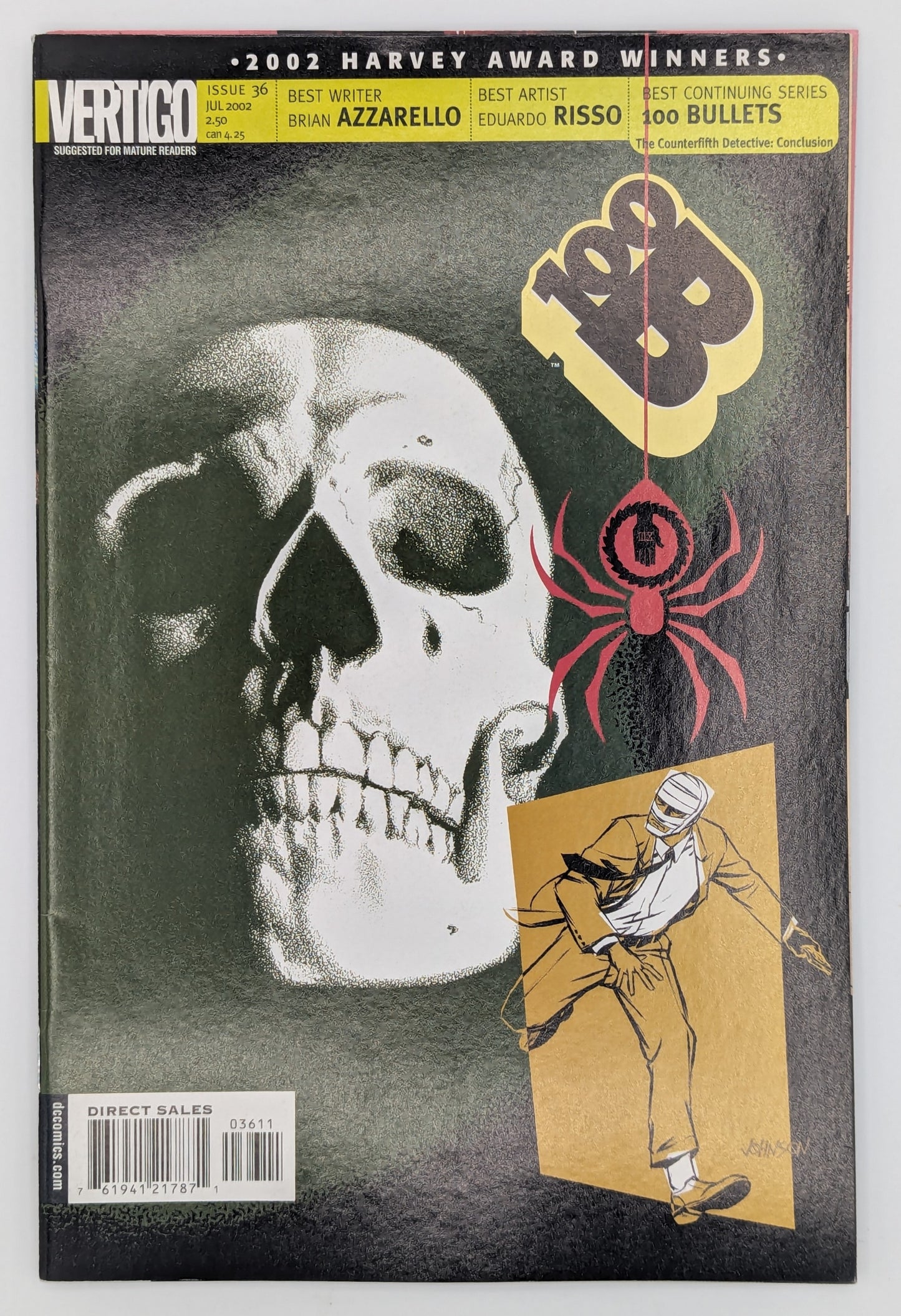 100 Bullets #36 (2003) - Vertigo Comic Collectibles:Comic Books & Memorabilia:Comics:Comics & Graphic Novels JJJambers Jamboree