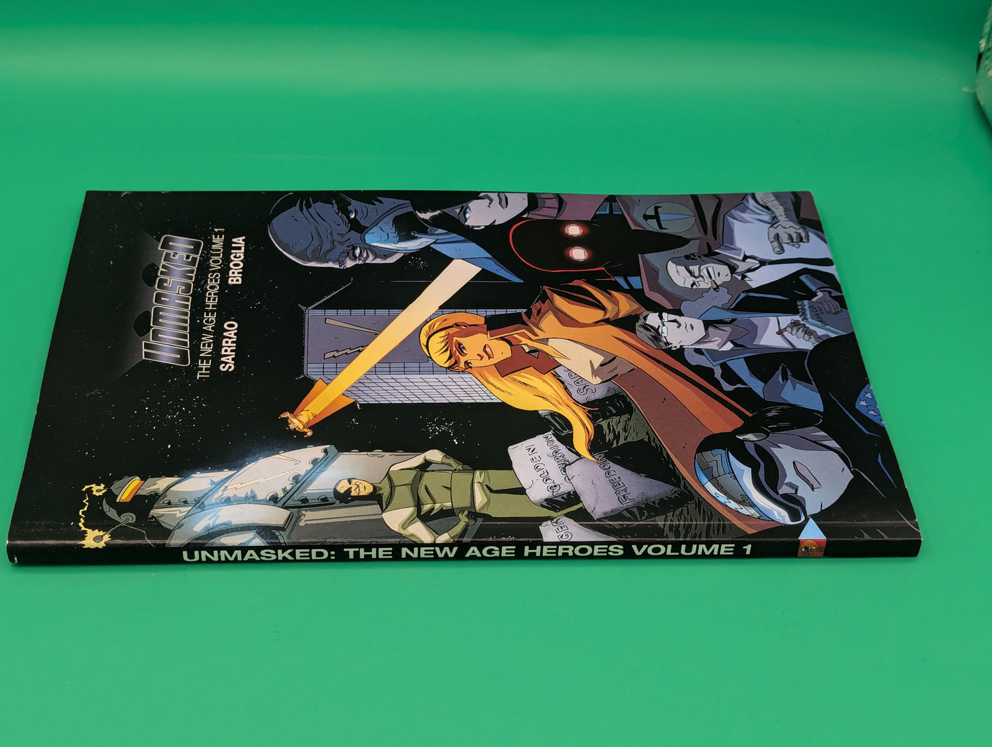 Unmasked, The New Age Heroes Vol. 1 (2023) - Indie TPB Collectibles:Comic Books & Memorabilia:Comics:Comics & Graphic Novels JJJambers Vintage Vault