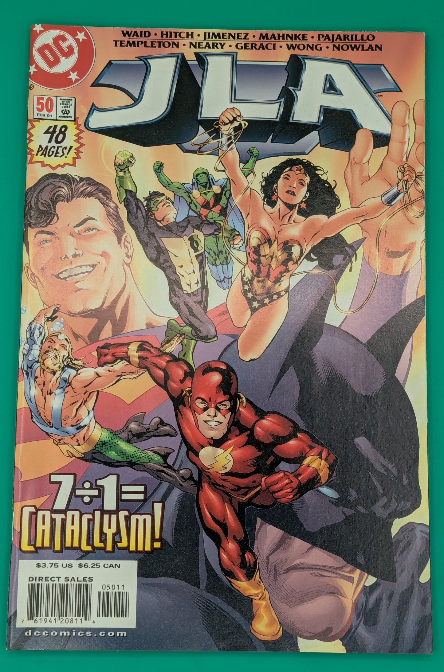 Justice League of America (JLA) #50: 7+ 1= Cataclysm! (2001) - DC Comic Collectibles:Comic Books & Memorabilia:Comics:Comics & Graphic Novels JJJambers Jamboree