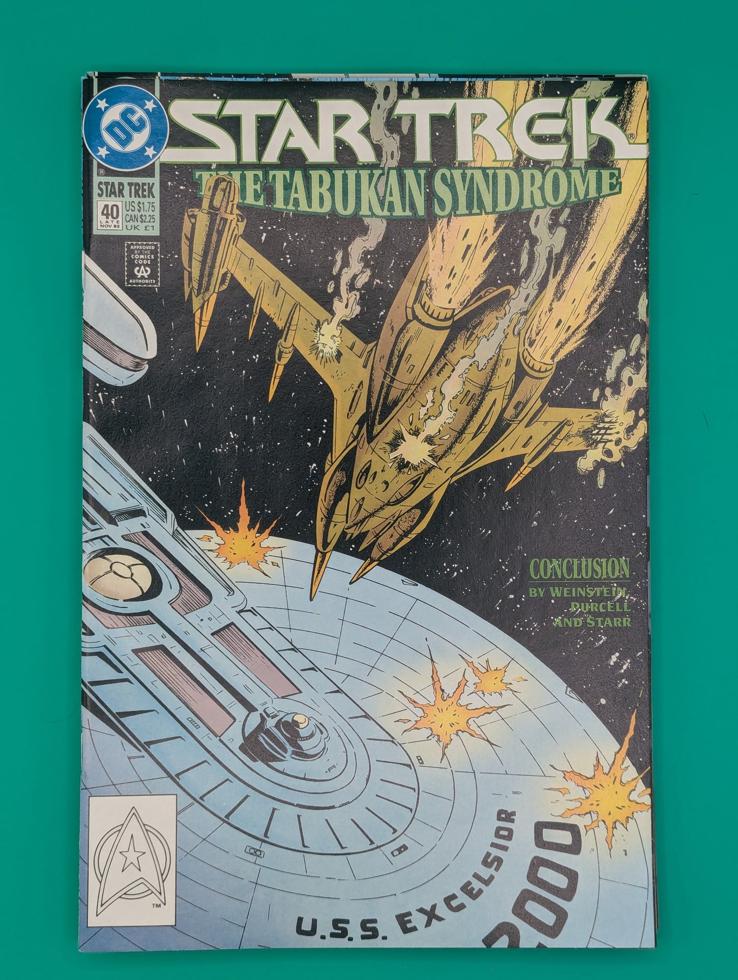 Star Trek #40 (1992) - DC Comics Collectibles:Comic Books & Memorabilia:Comics:Comics & Graphic Novels JJJambers Vintage Vault