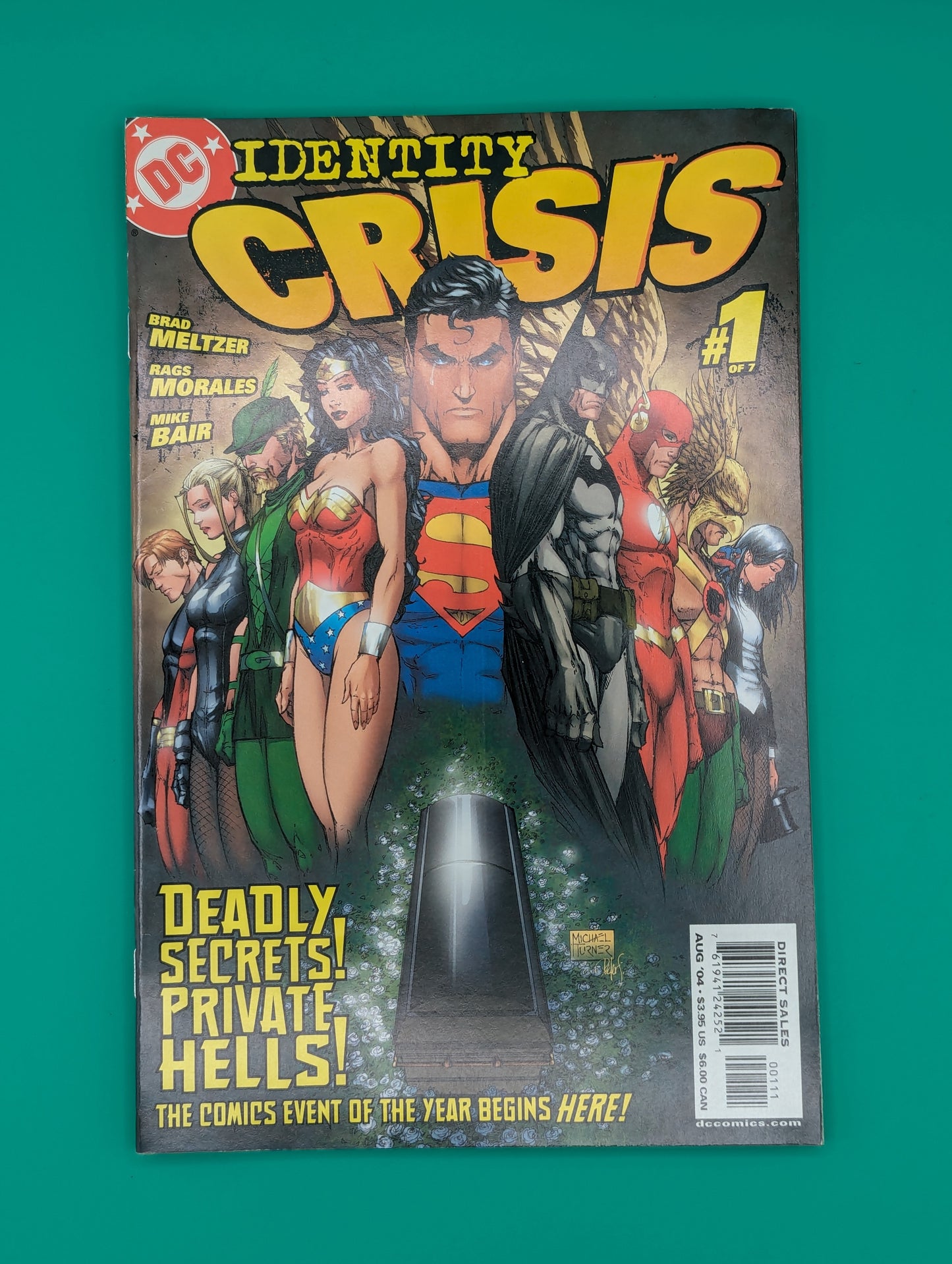 Identity Crisis #1 (2004) - DC Comics Collectibles:Comic Books & Memorabilia:Comics:Comics & Graphic Novels JJJambers Jamboree