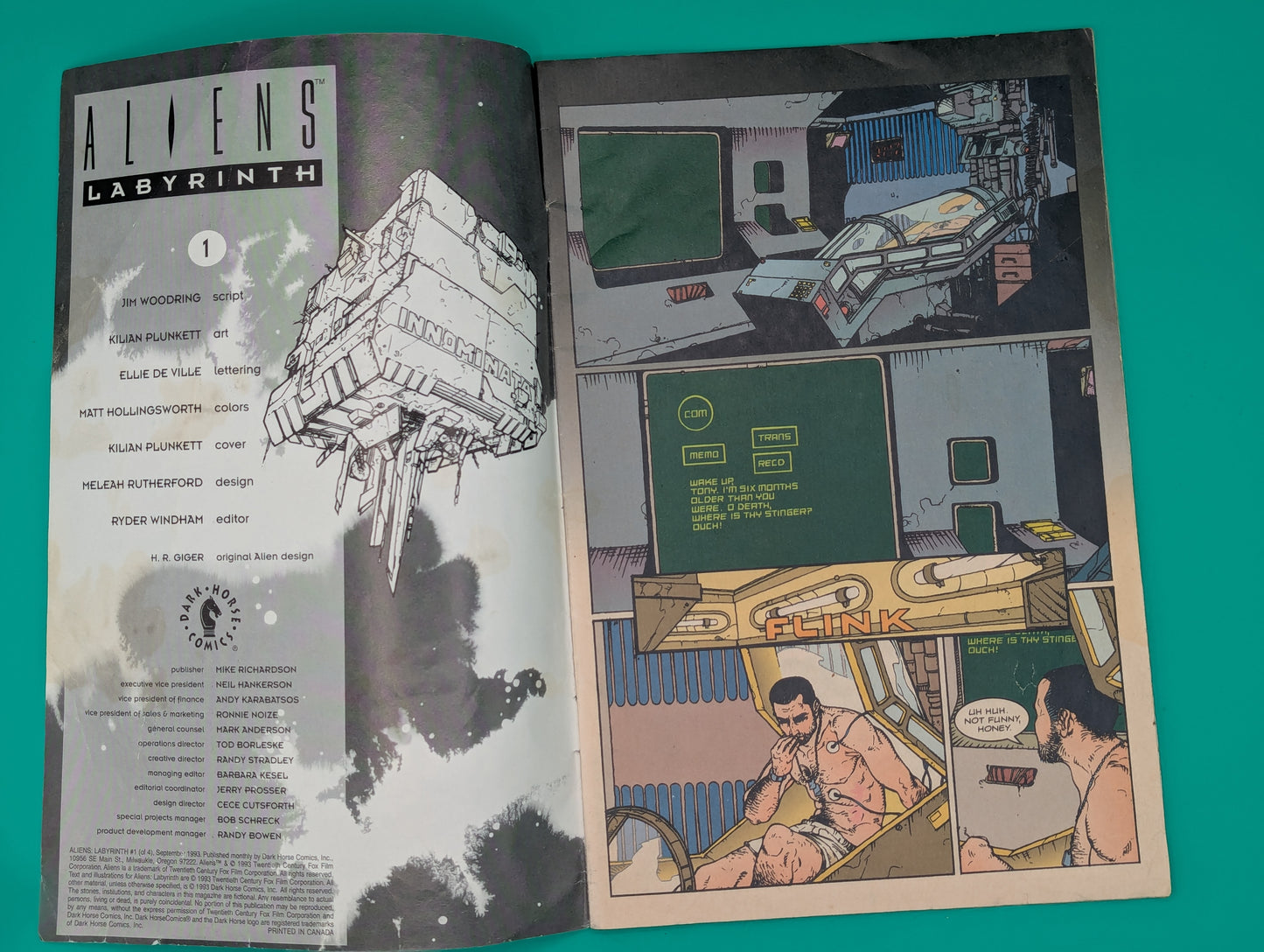 Aliens: Labyrinth #1 (1993) - Dark Horse Comics - FN Collectibles:Comic Books & Memorabilia:Comics:Comics & Graphic Novels JJJambers Jamboree