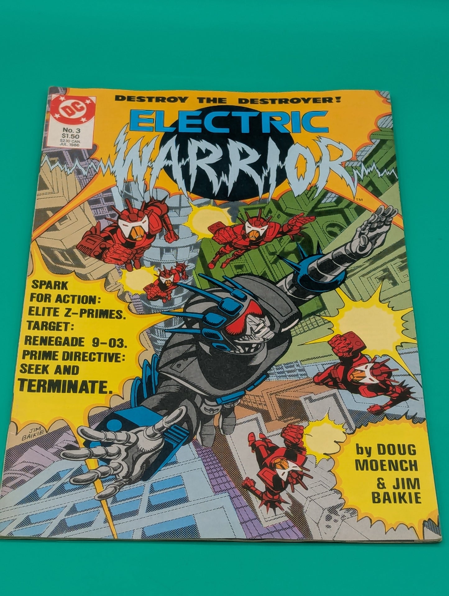 Electric Warrior #3 (1986) - DC Comic - NM Collectibles:Comic Books & Memorabilia:Comics:Comics & Graphic Novels JJJambers Jamboree