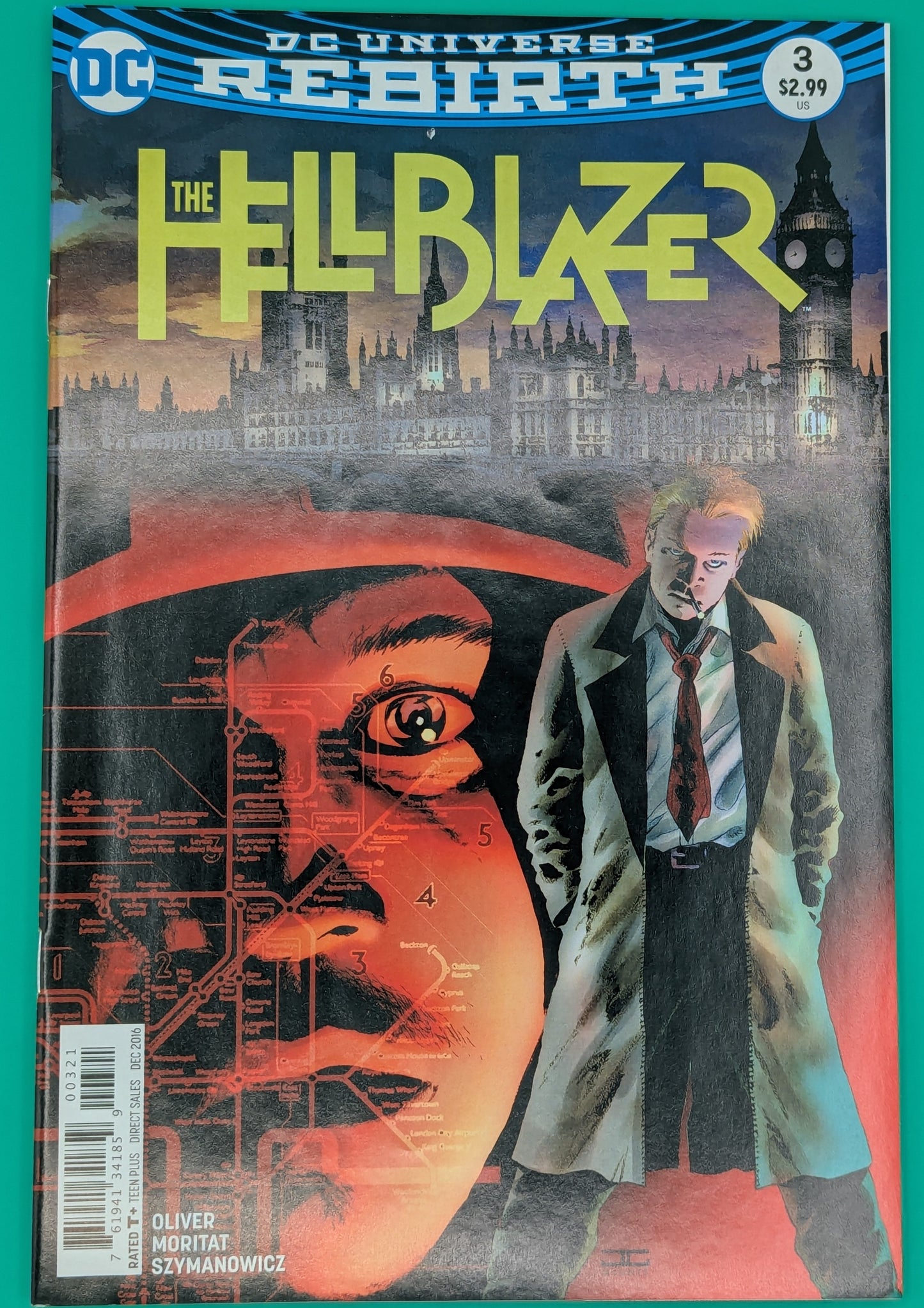 Hellblazer, Rebirth #3 (2016) - DC Comic Collectibles:Comic Books & Memorabilia:Comics:Comics & Graphic Novels JJJambers Jamboree