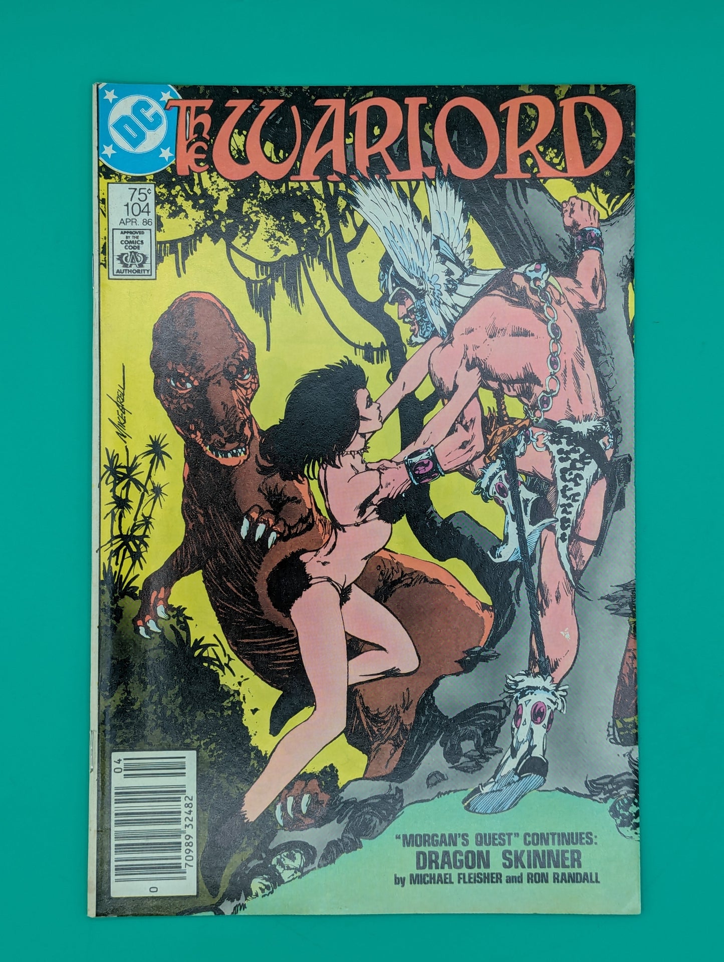 Warlord #104 (1986) - DC Comic - FN/VF Collectibles:Comic Books & Memorabilia:Comics:Comics & Graphic Novels JJJambers Jamboree