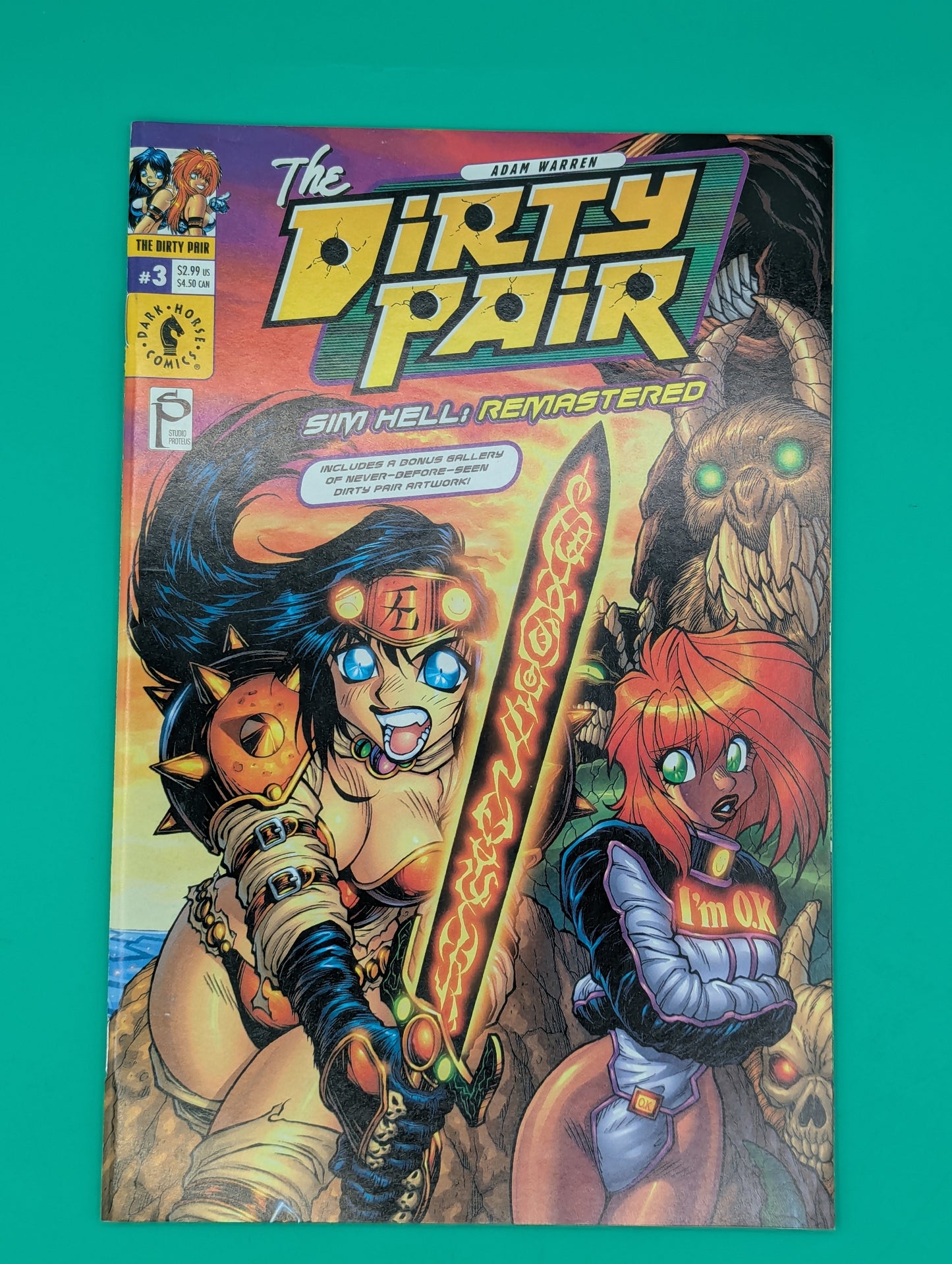 Dirty Pair: Sim Hell: Remastered #3 (2001) - Dark Horse Comics Collectibles:Comic Books & Memorabilia:Comics:Comics & Graphic Novels JJJambers Jamboree