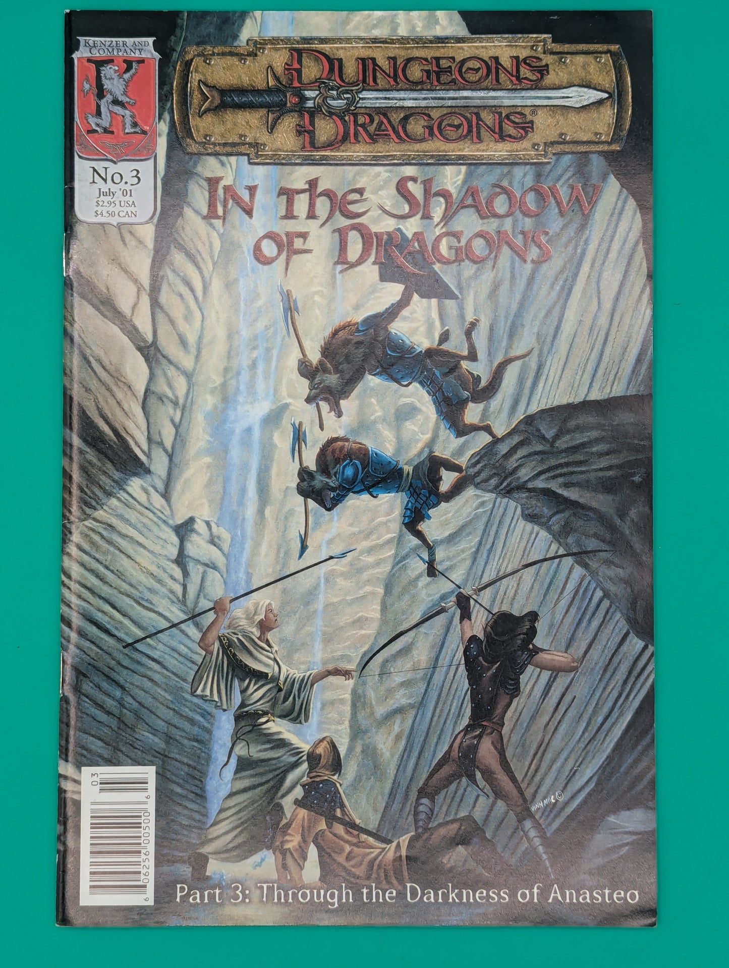 Dungeons & Dragons: In the Shadow of Dragons #3 (2001) - Kenzer and Company Comic Collectibles:Comic Books & Memorabilia:Comics:Comics & Graphic Novels JJJambers Jamboree