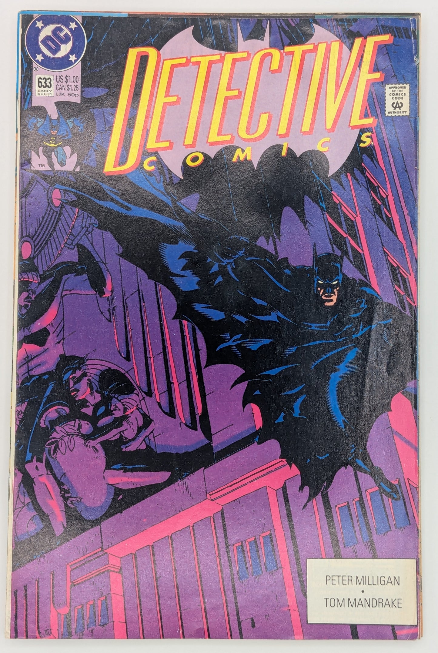 Batman, Detective Comics #633 (1991) - DC Comic - FN/VF Collectibles:Comic Books & Memorabilia:Comics:Comics & Graphic Novels JJJambers Jamboree