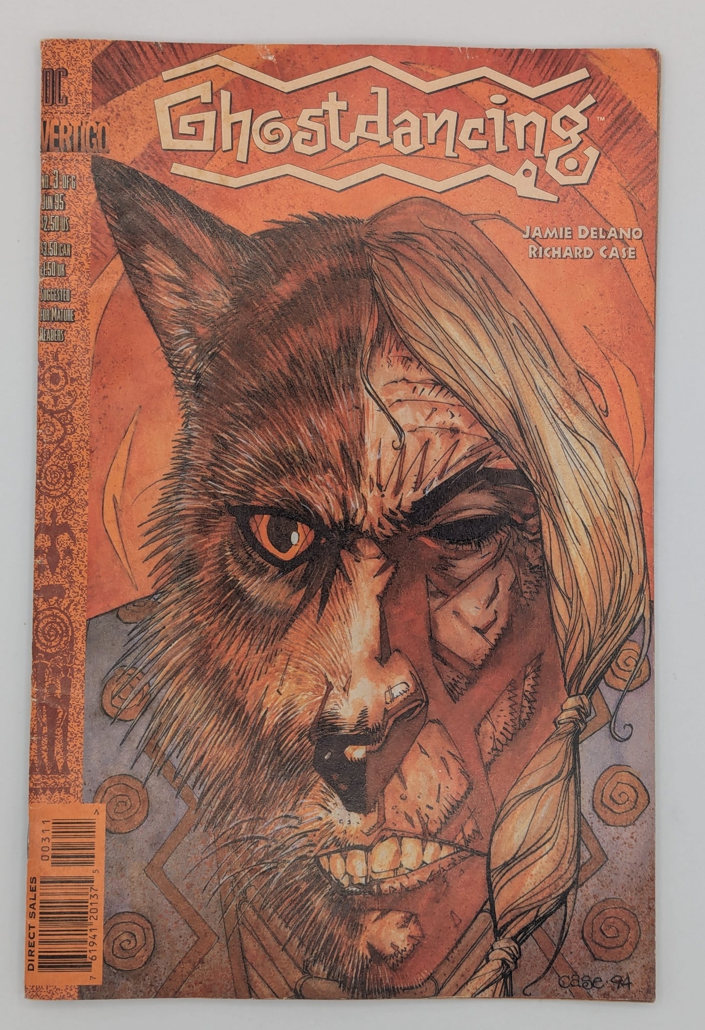 Ghostdancing #3 of 6 (1995) - Vertigo Comic Collectibles:Comic Books & Memorabilia:Comics:Comics & Graphic Novels JJJambers Jamboree