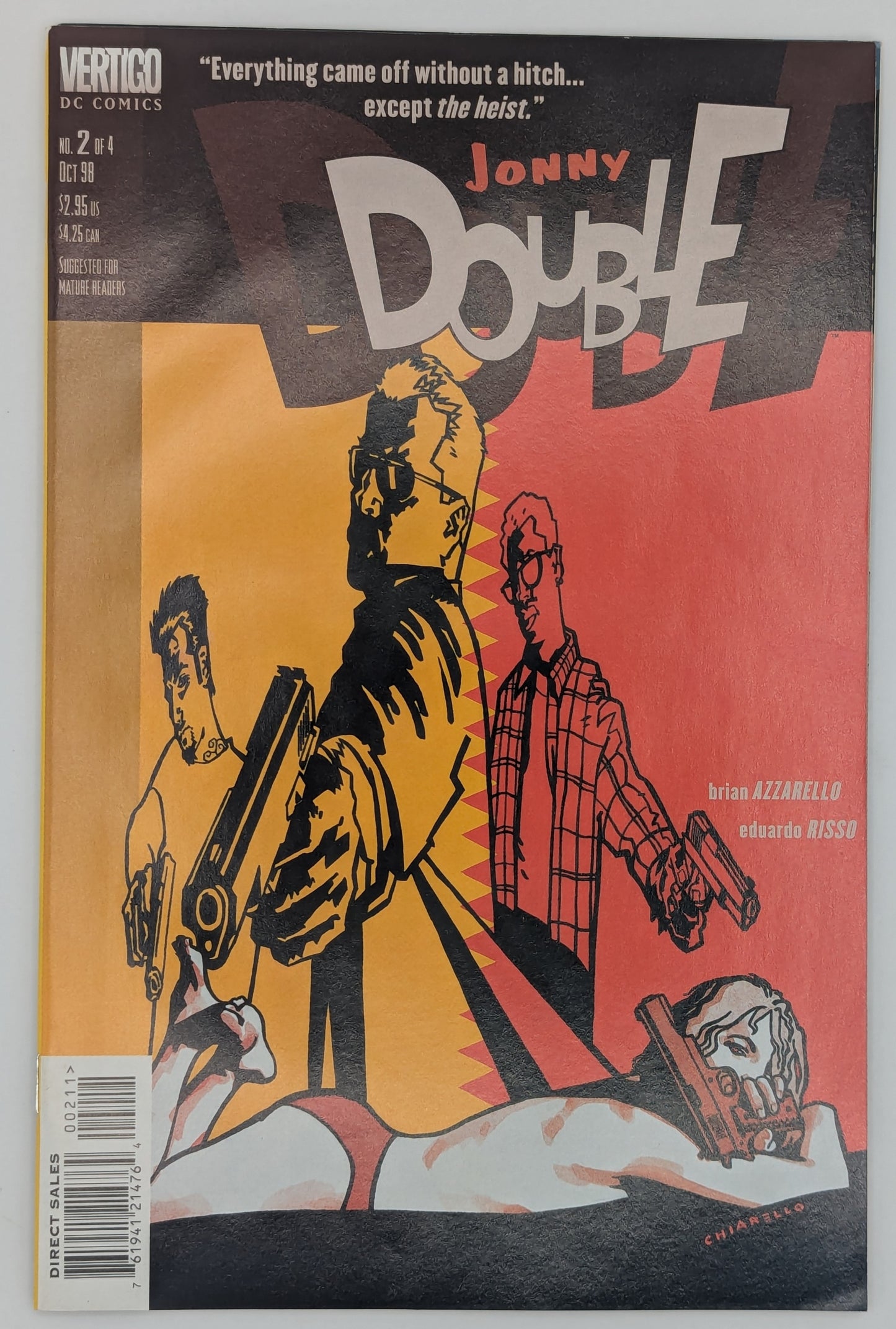 Jonny Double #2 (1998) - Vertigo Comic - VF Collectibles:Comic Books & Memorabilia:Comics:Comics & Graphic Novels JJJambers Jamboree