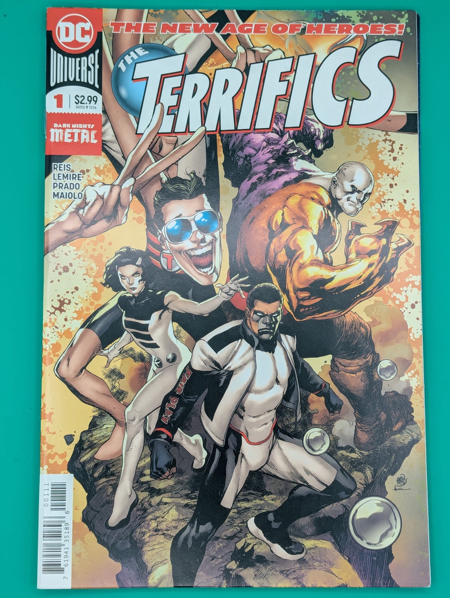 Terrifics, the #1: Meet the Terrifics! (2018) - DC Comic Collectibles:Comic Books & Memorabilia:Comics:Comics & Graphic Novels JJJambers Jamboree