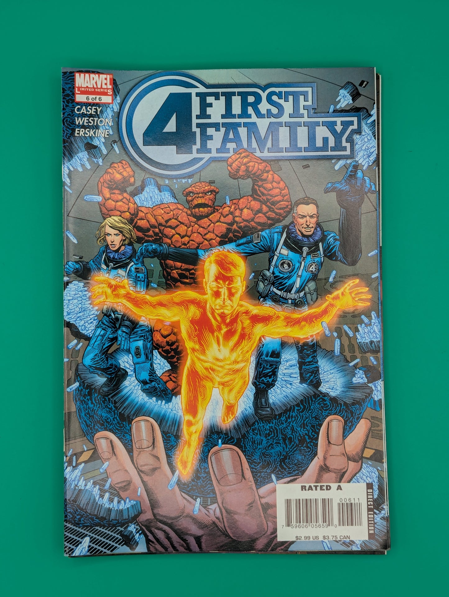 Fantastic Four, First Family 6 of 6 - Marvel Dollar Comic Collectibles:Comic Books & Memorabilia:Comics:Comics & Graphic Novels JJJambers Vintage Vault