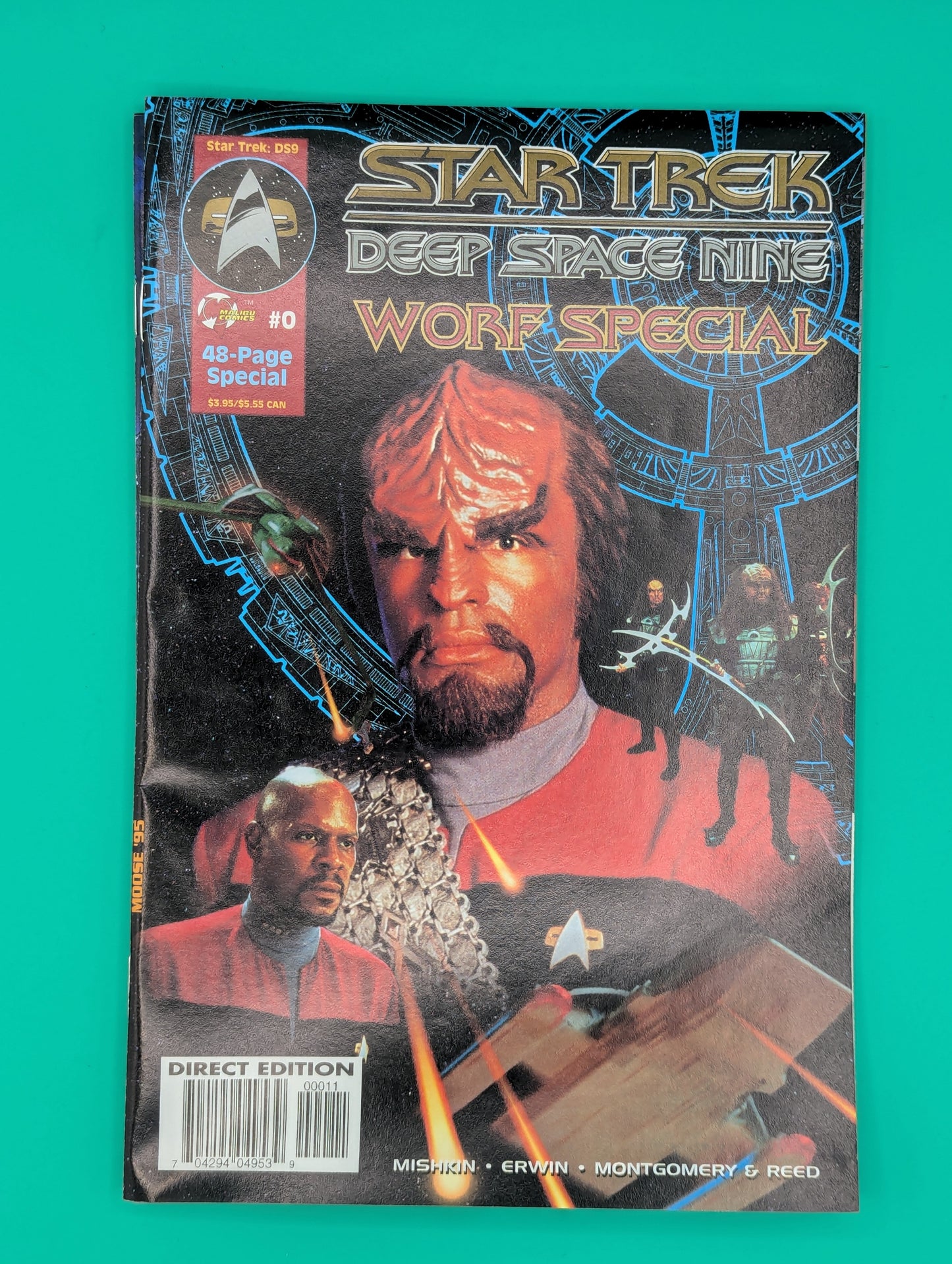 Star Trek: The Next Generation Deep Space Nine #2 (1994) Part 4 of 4 - DC & Malibu Comics Collectibles:Comic Books & Memorabilia:Comics:Comics & Graphic Novels JJJambers Vintage Vault