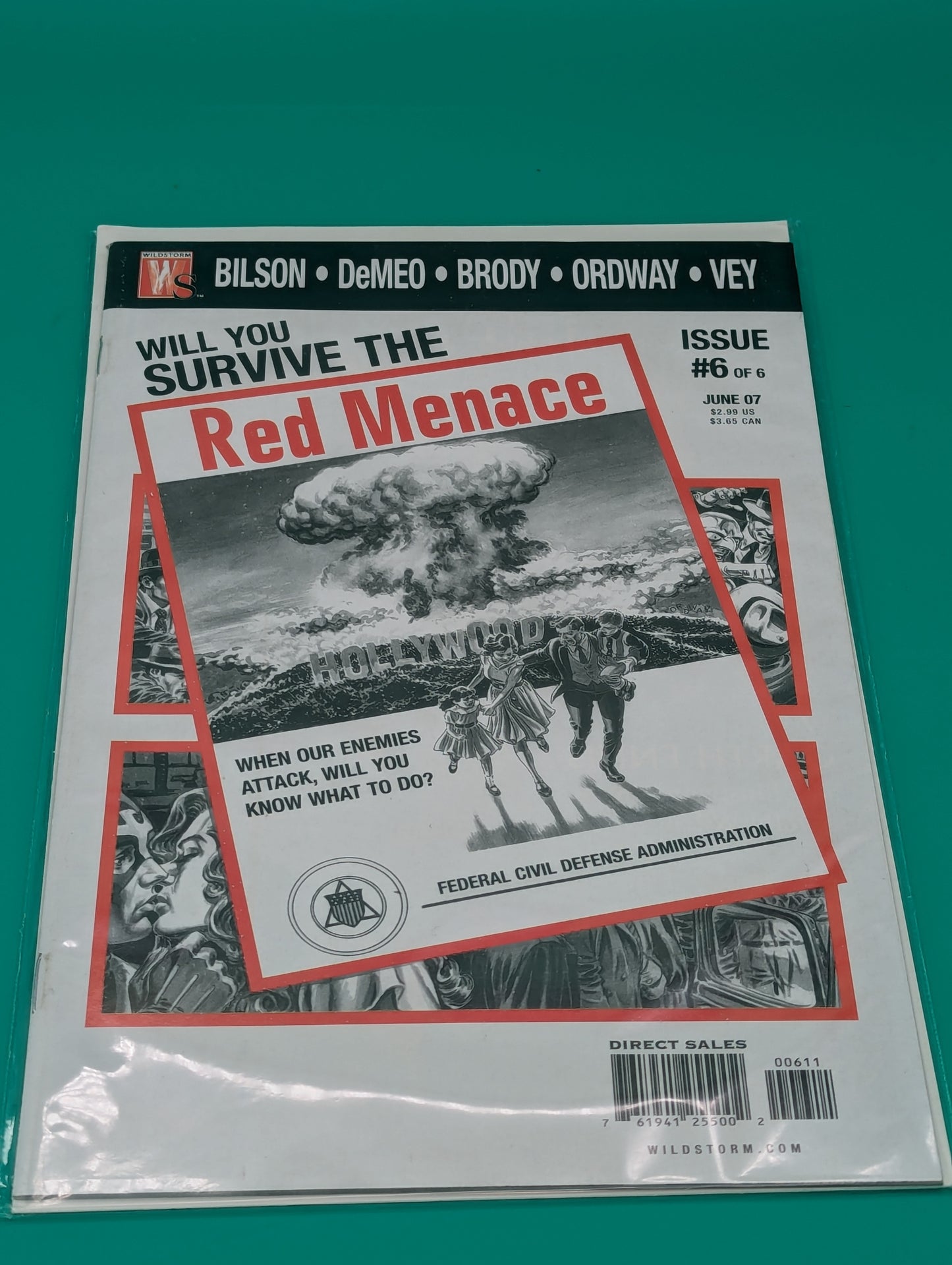 Red Menace #6 (2007) - Wildstorm Comics Collectibles:Comic Books & Memorabilia:Comics:Comics & Graphic Novels JJJambers Vintage Vault