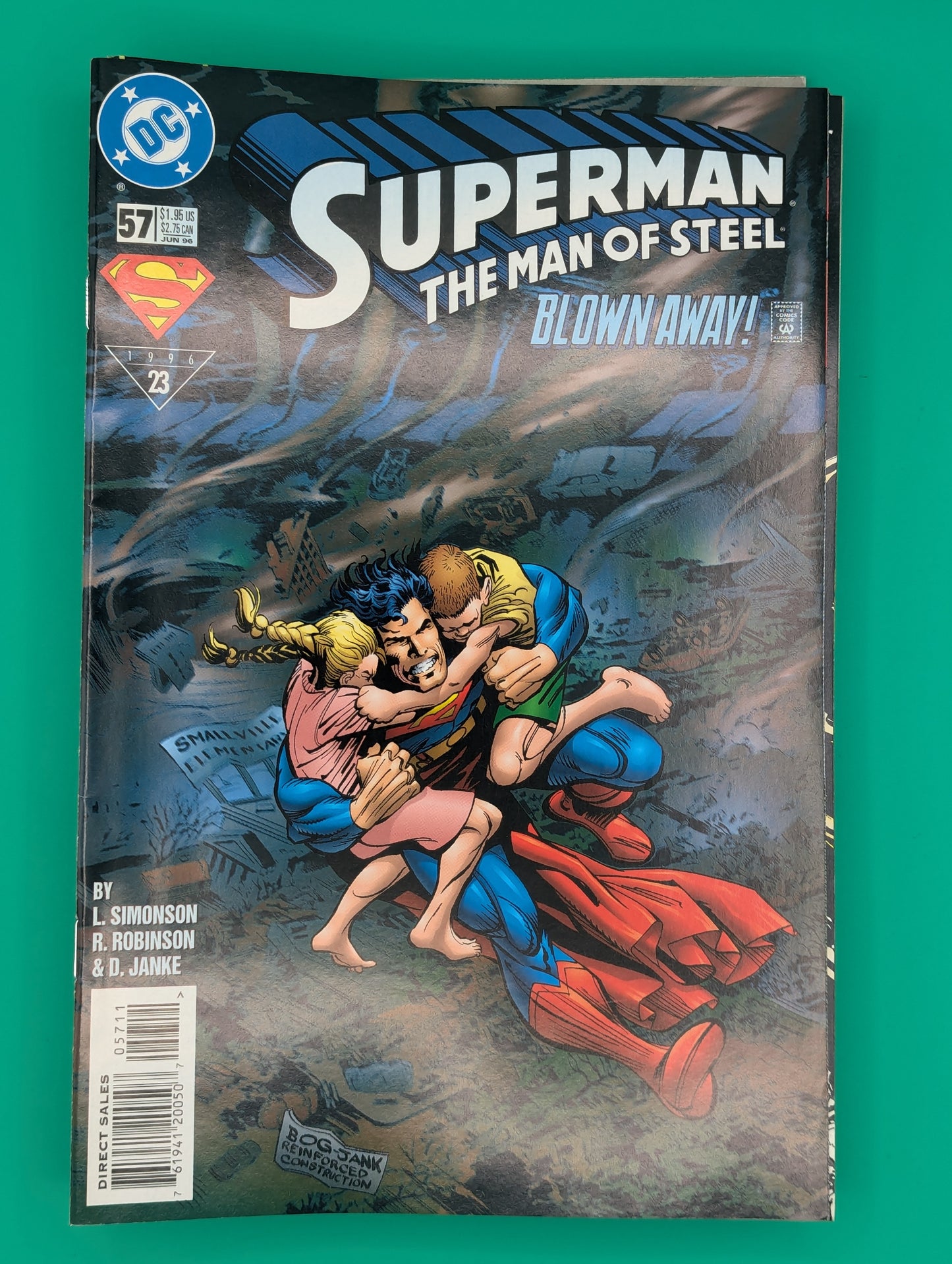 Superman #57 (1996) - DC Comics Collectibles:Comic Books & Memorabilia:Comics:Comics & Graphic Novels JJJambers Vintage Vault