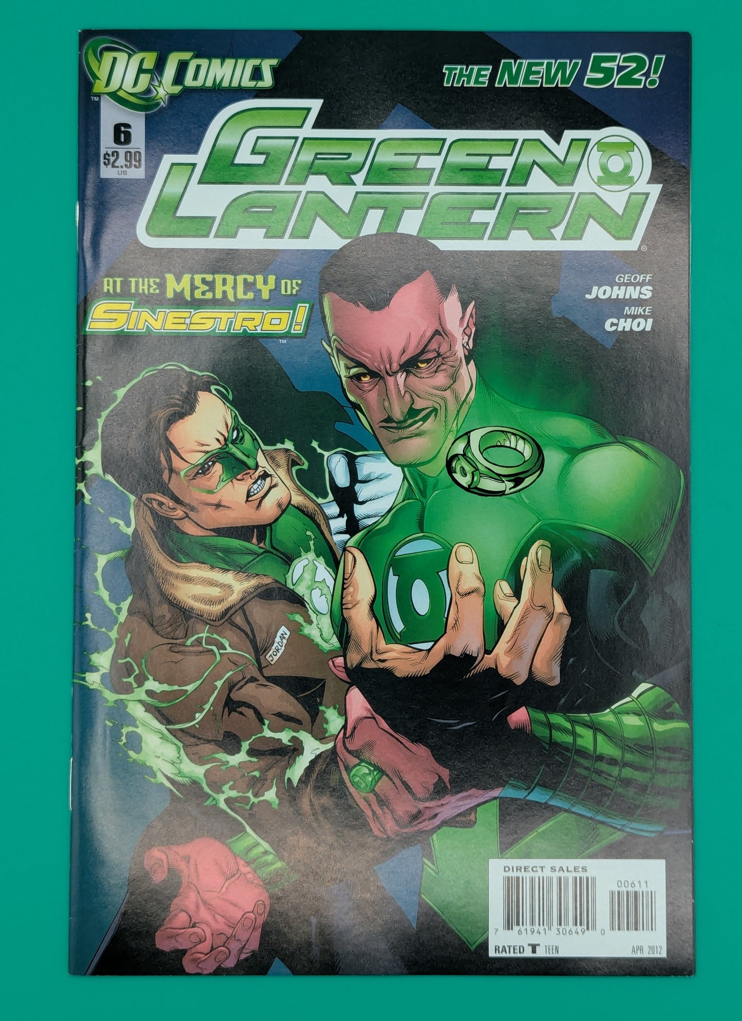 Green Lantern, New 52 #6 (2011) - DC Comic Collectibles:Comic Books & Memorabilia:Comics:Comics & Graphic Novels JJJambers Jamboree