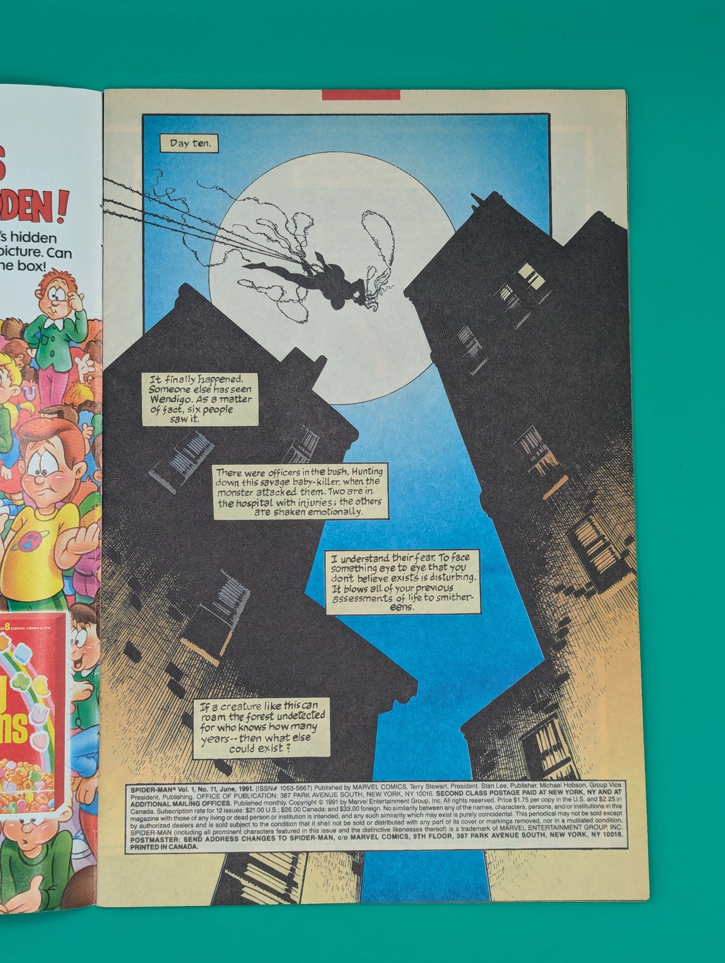 Spider-Man #11 (1991) - Marvel Comics Collectibles:Comic Books & Memorabilia:Comics:Comics & Graphic Novels JJJambers Jamboree