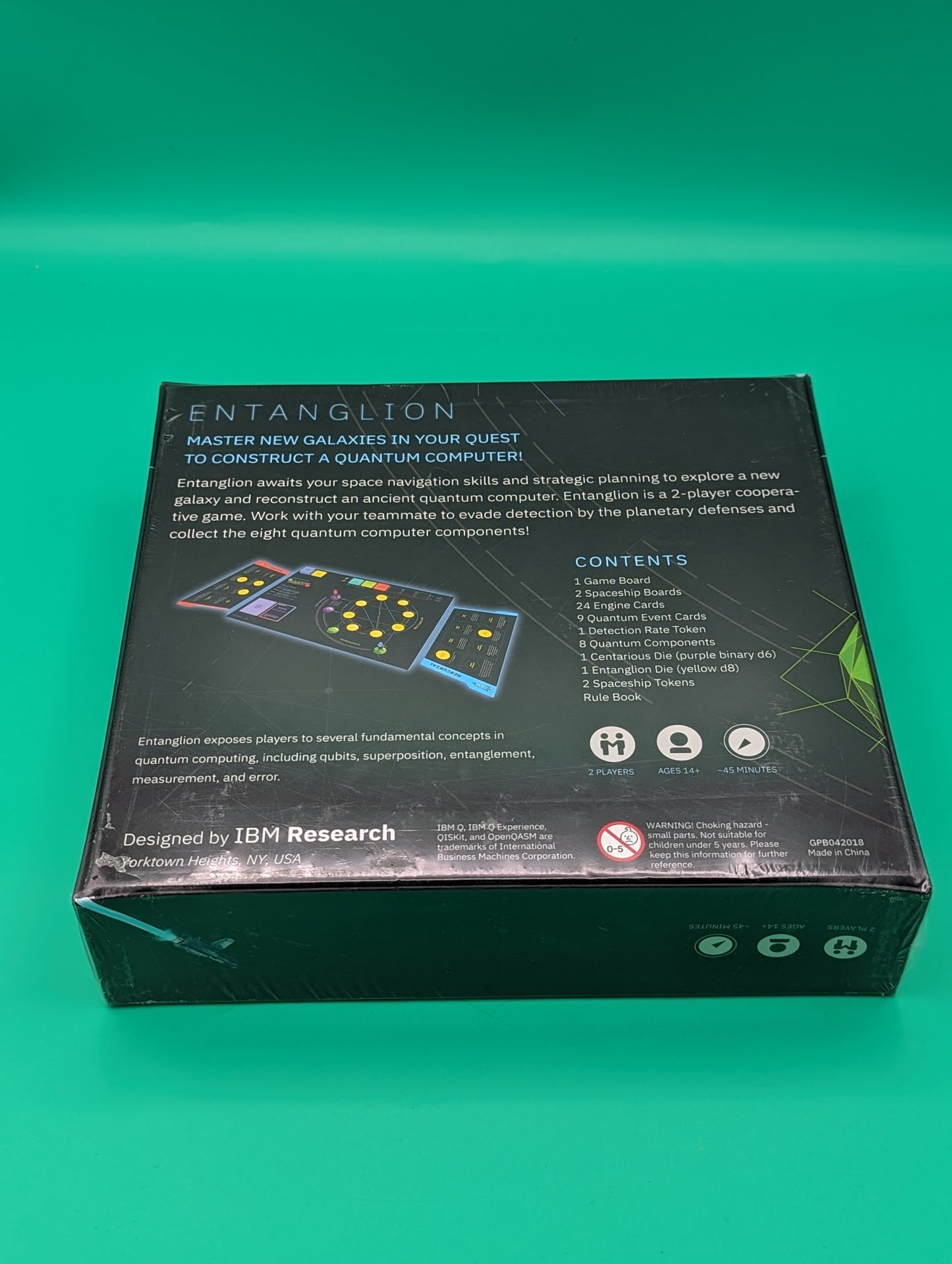 Entanglion Board Game (2018) - New Old Stock Board Game, Sealed - IBM Research - Rare Toys & Hobbies:Games:Board & Traditional Games:Contemporary Manufacture JJJambers Jamboree