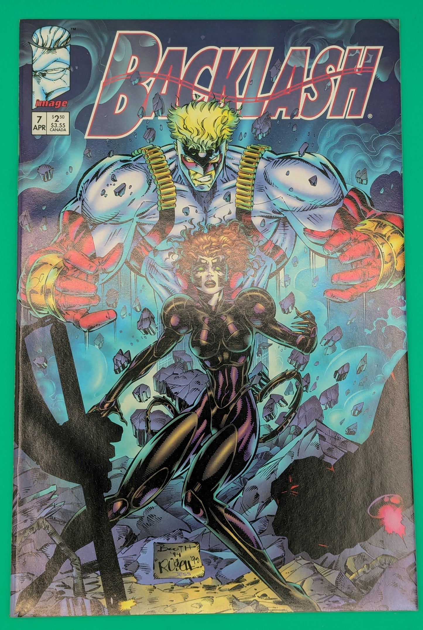 Backlash #7 (1995) - Image Comic Collectibles:Comic Books & Memorabilia:Comics:Comics & Graphic Novels JJJambers Jamboree