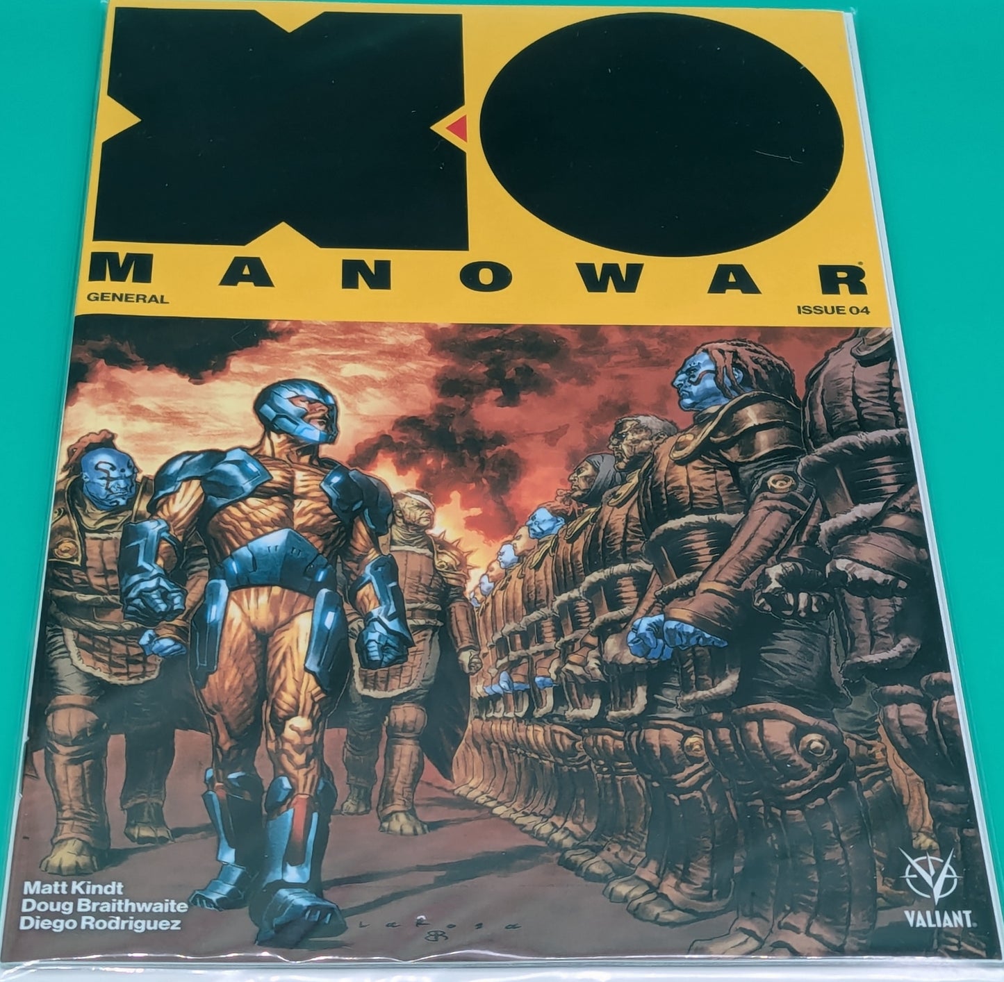 X-O Manowar #4 (2017) - Valiant Comic Collectibles:Comic Books & Memorabilia:Comics:Comics & Graphic Novels JJJambers Jamboree