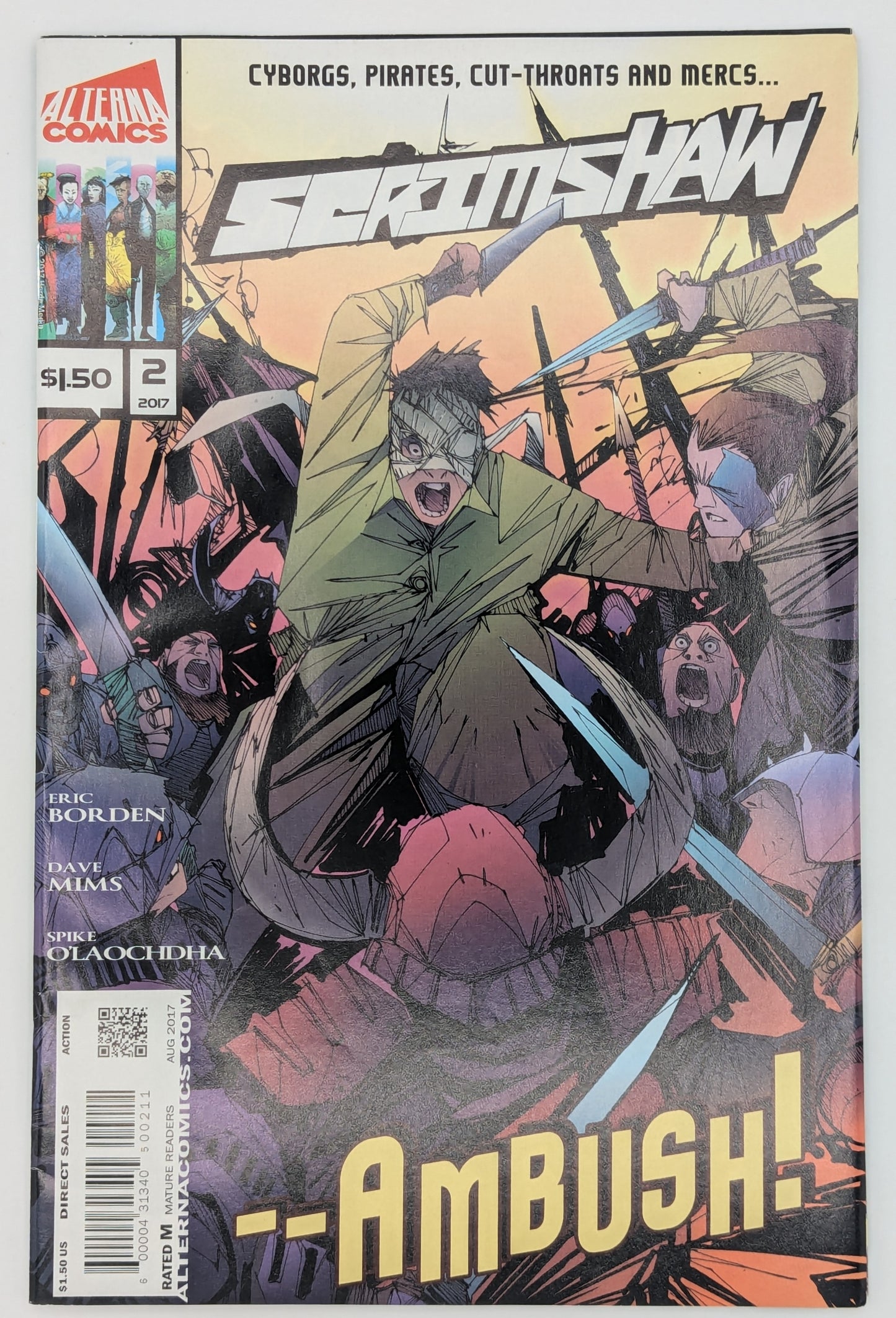 Scrimshaw #2 (2017) - Alterna Comics - VF Collectibles:Comic Books & Memorabilia:Comics:Comics & Graphic Novels JJJambers Jamboree