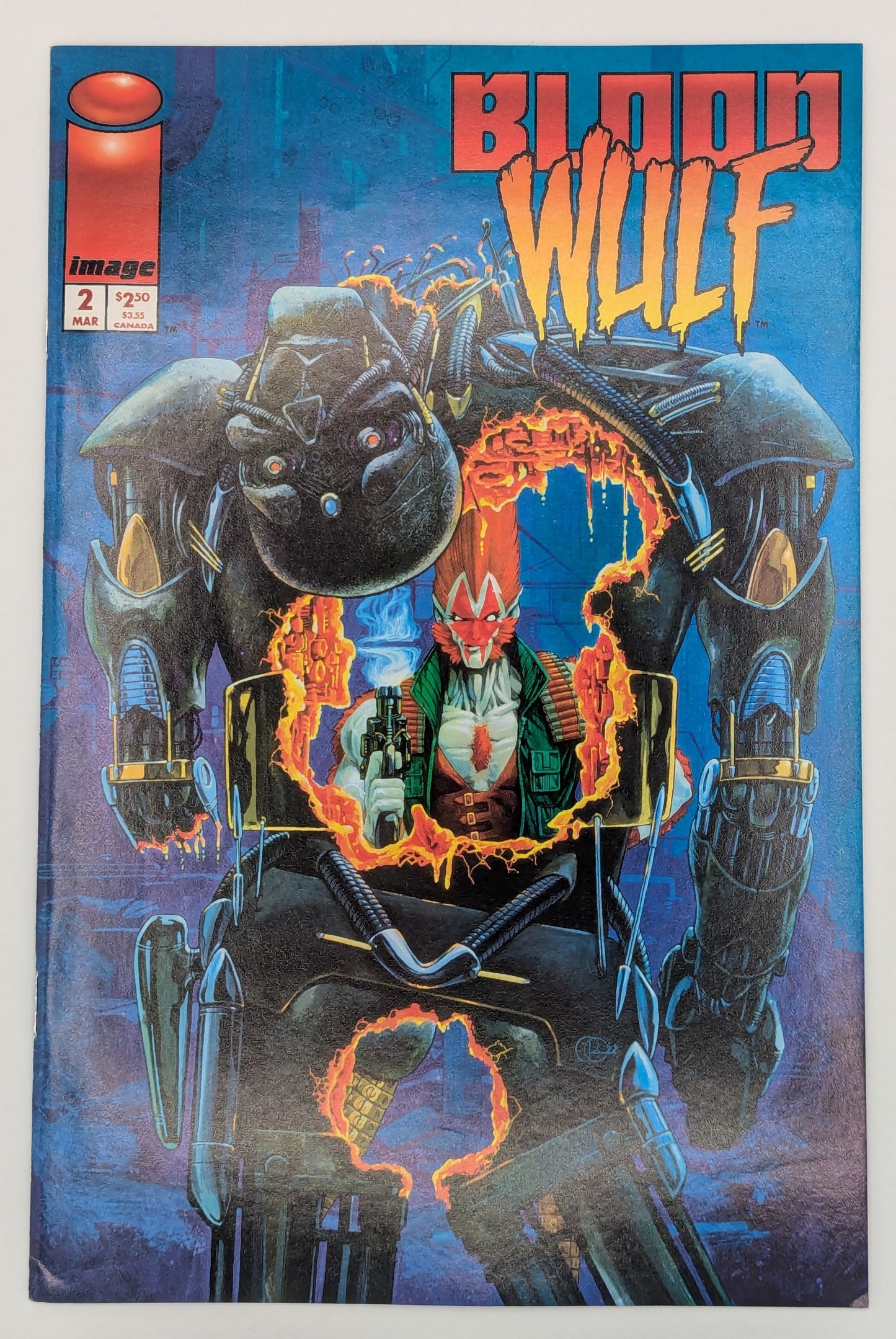 Bloodwulf #2 (1993) - Image Comic Collectibles:Comic Books & Memorabilia:Comics:Comics & Graphic Novels JJJambers Jamboree